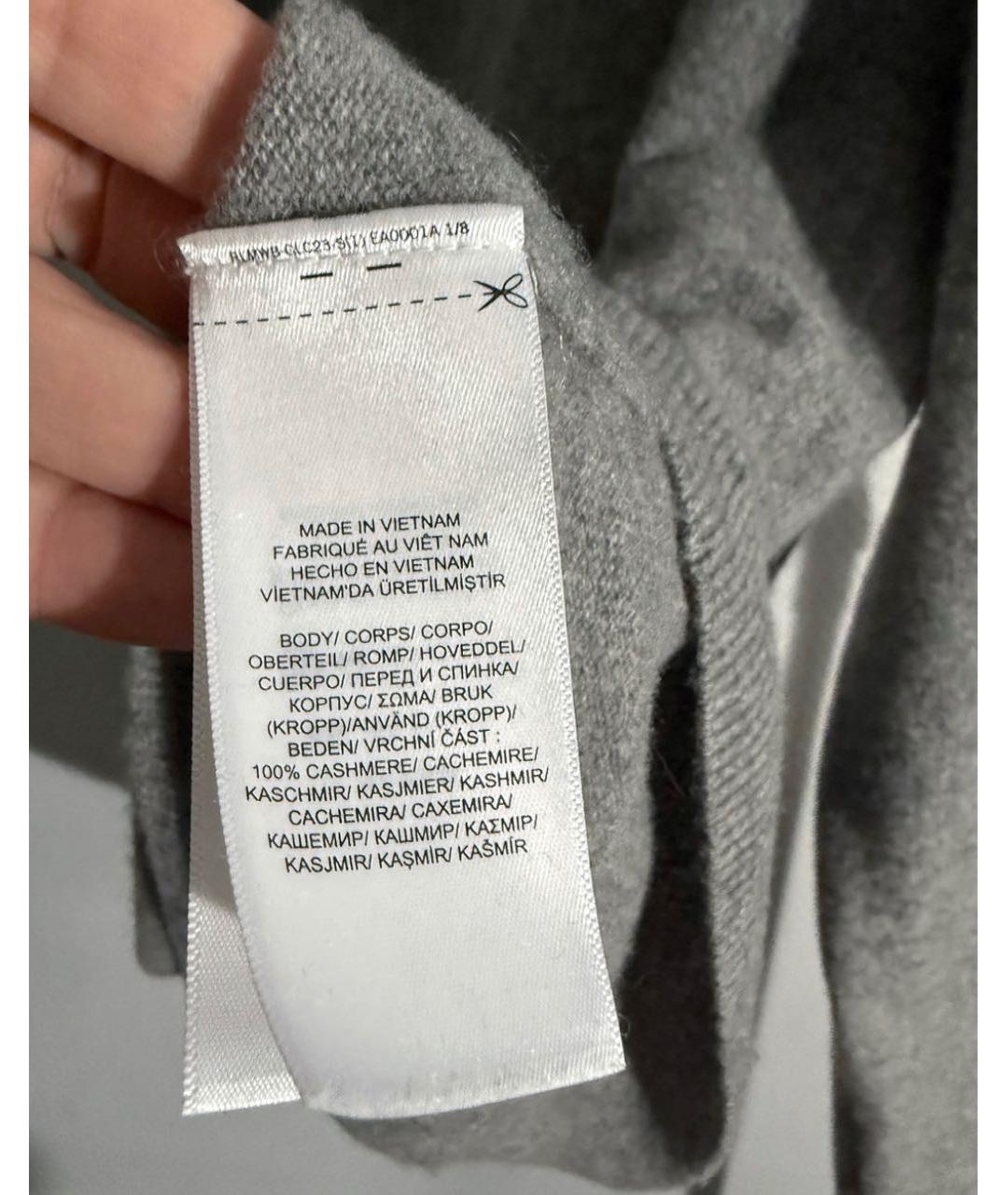 POLO RALPH LAUREN Серый кашемировый джемпер / свитер, фото 6