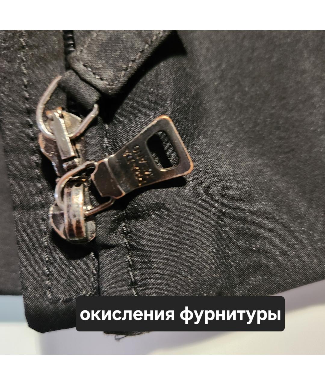 PRADA Черная полиэстеровая парка, фото 9