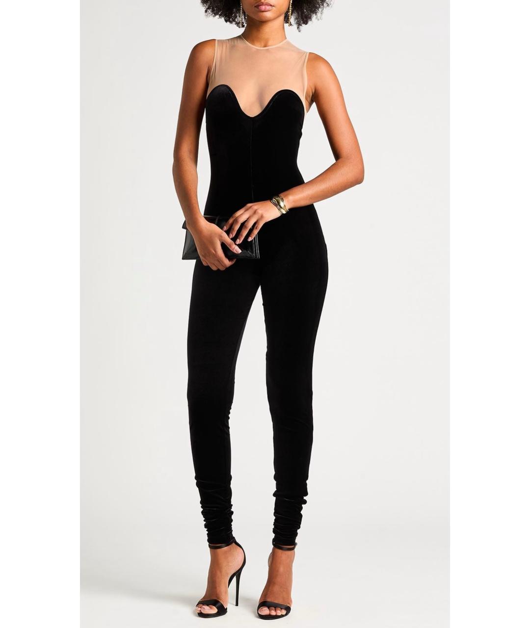 DAVID KOMA Черный комбинезон, фото 6