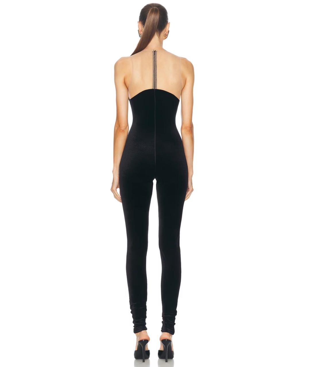 DAVID KOMA Черный комбинезон, фото 4