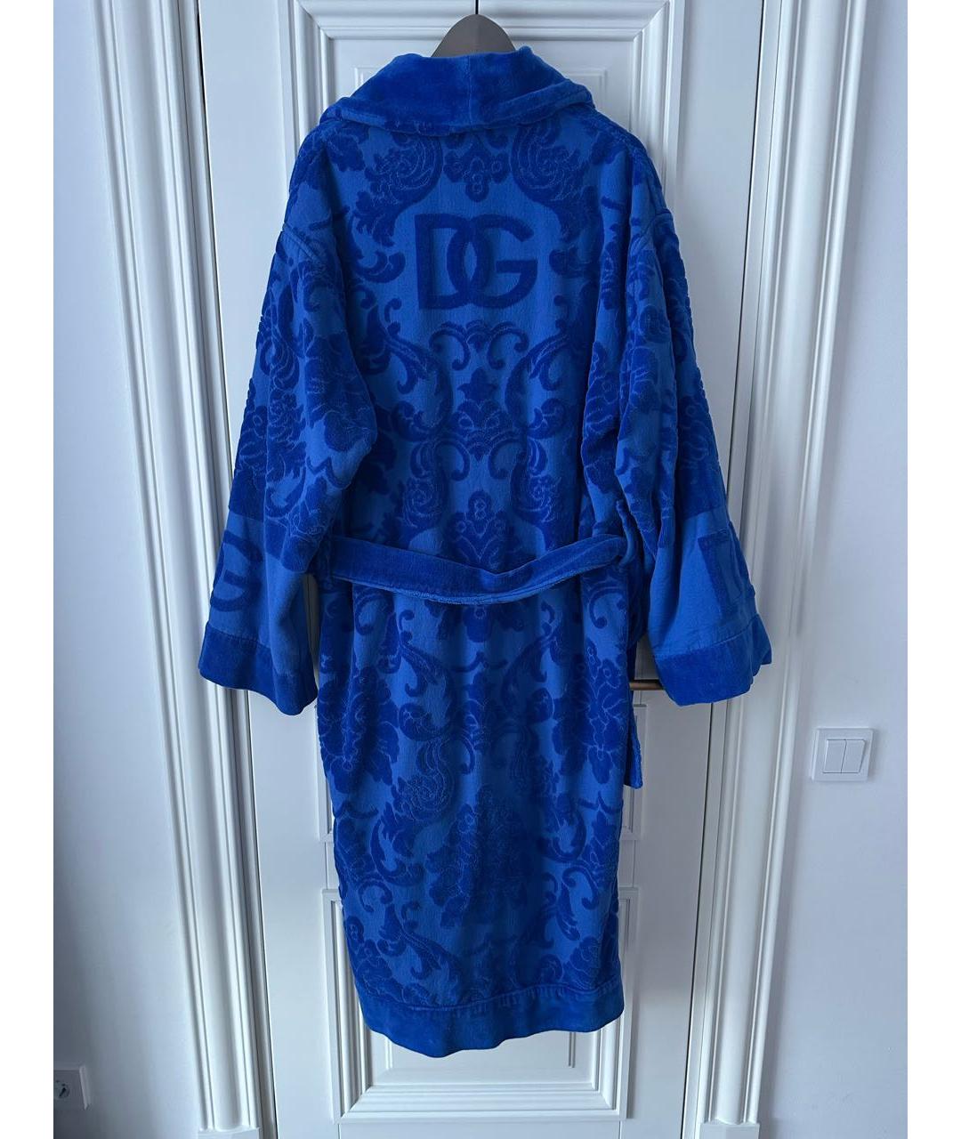 DOLCE&GABBANA Синий халат, фото 2