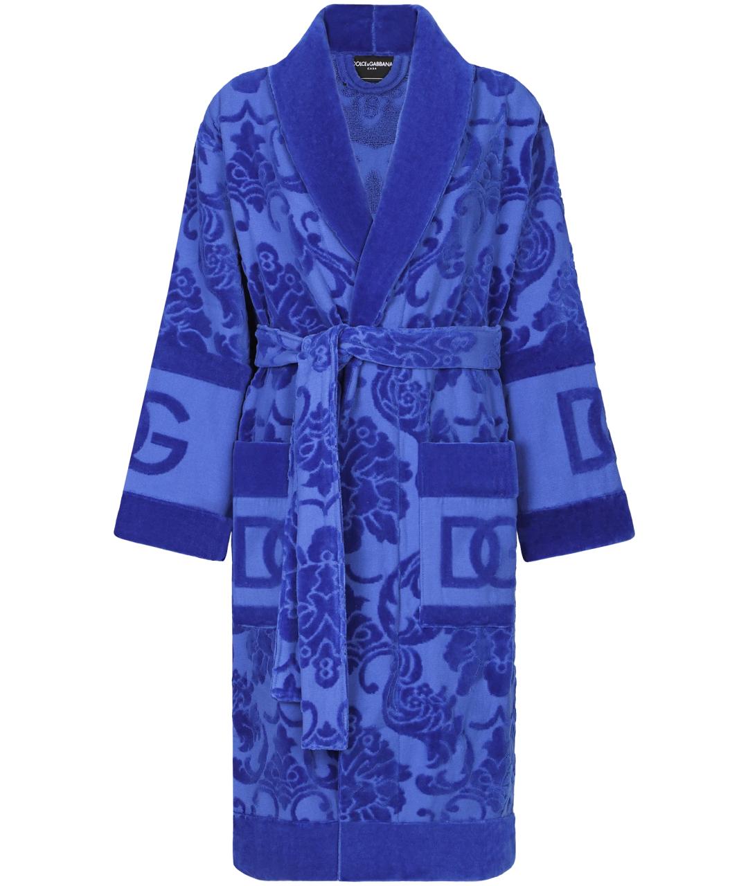 DOLCE&GABBANA Синий халат, фото 1