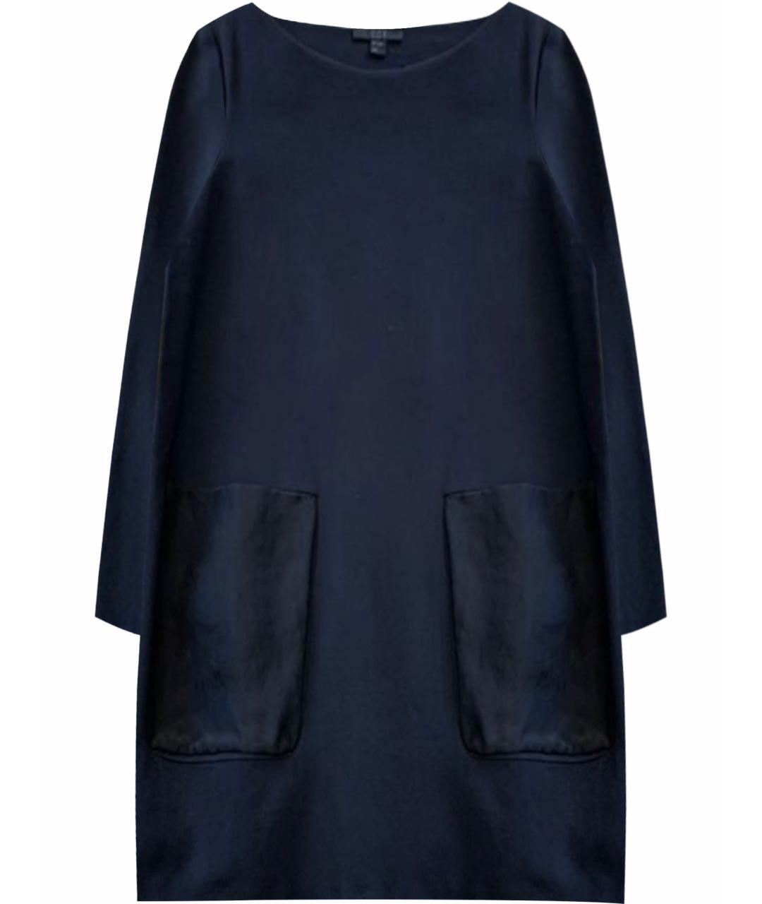 COS Черное полиэстеровое платье, фото 7