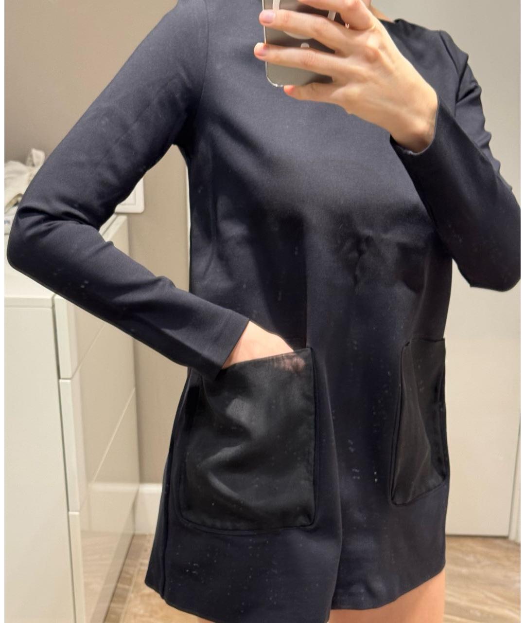 COS Черное полиэстеровое платье, фото 4