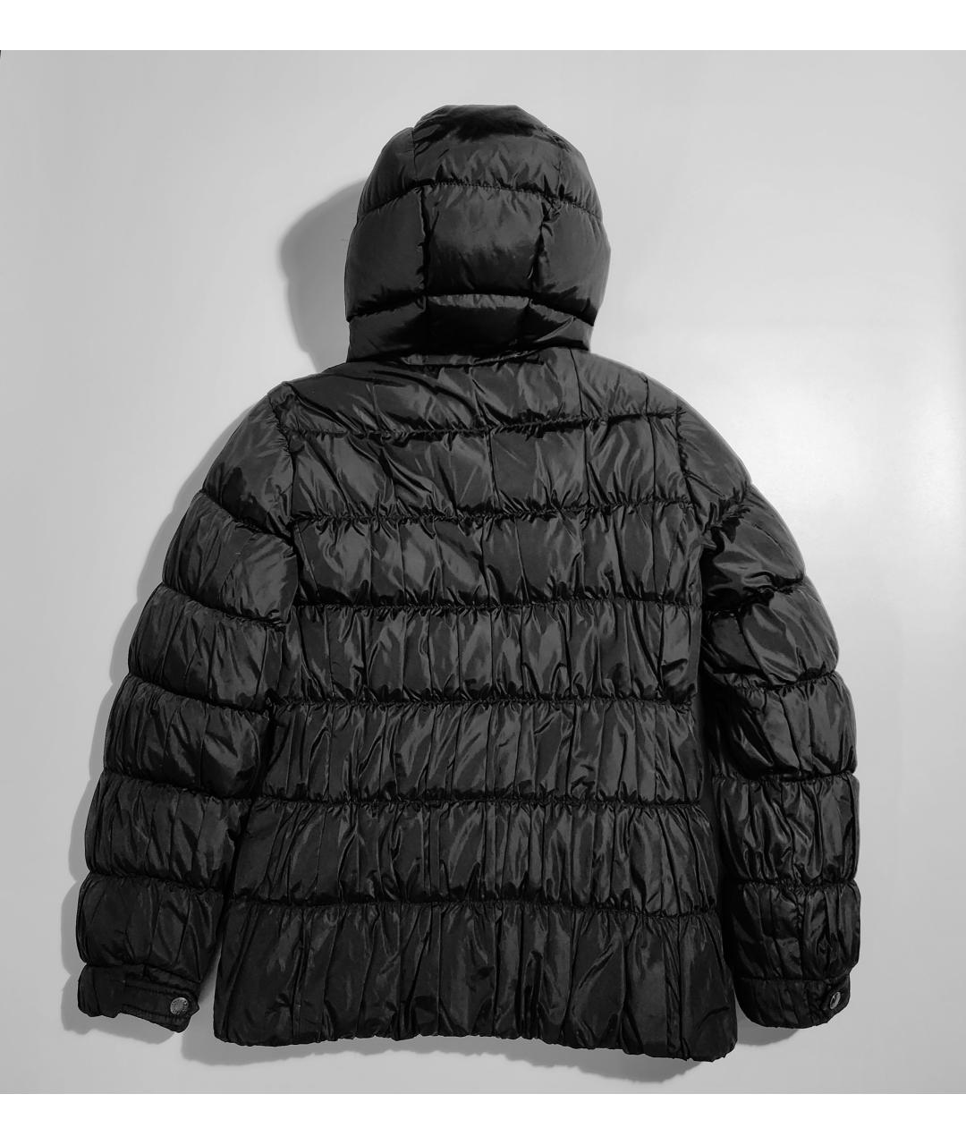 PRADA Черный полиэстеровый пуховик, фото 2