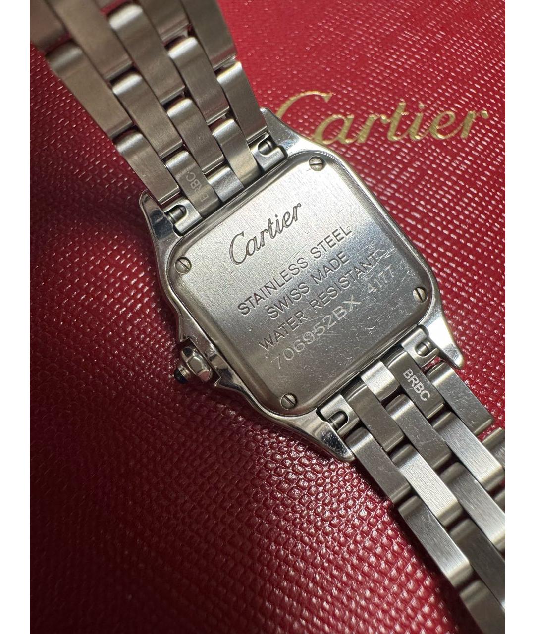 CARTIER Серебряные металлические часы, фото 3