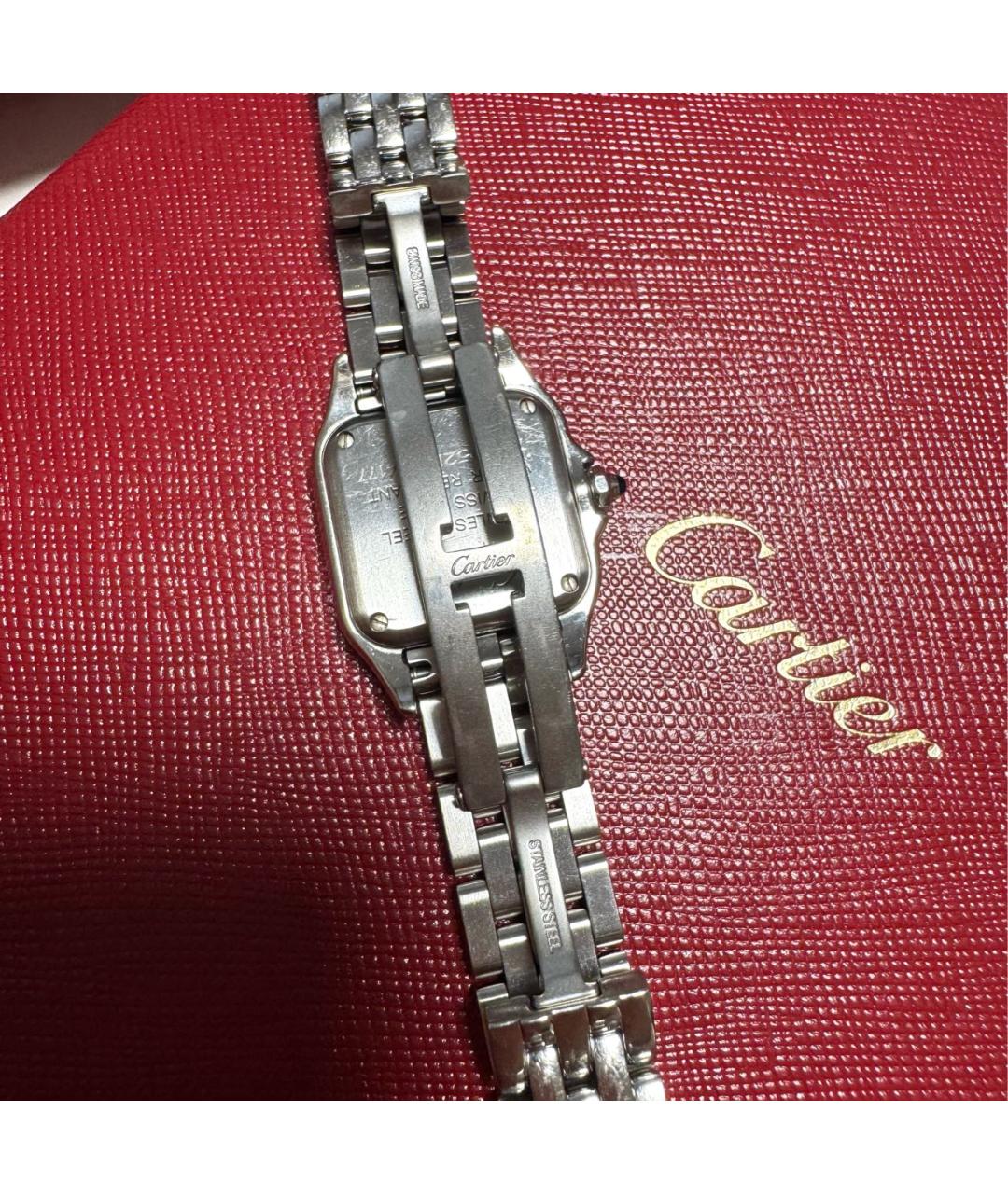 CARTIER Серебряные металлические часы, фото 5