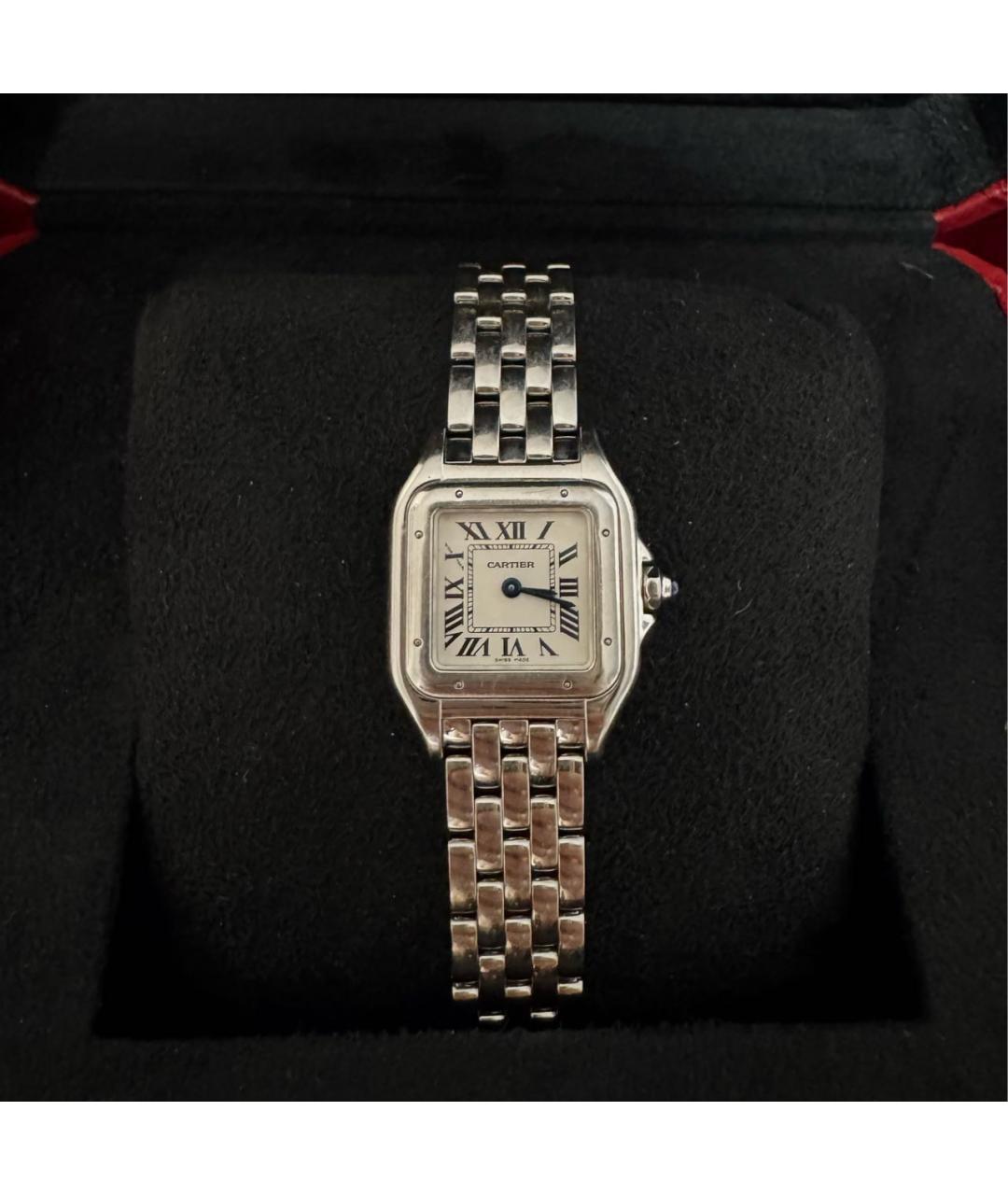 CARTIER Серебряные металлические часы, фото 4