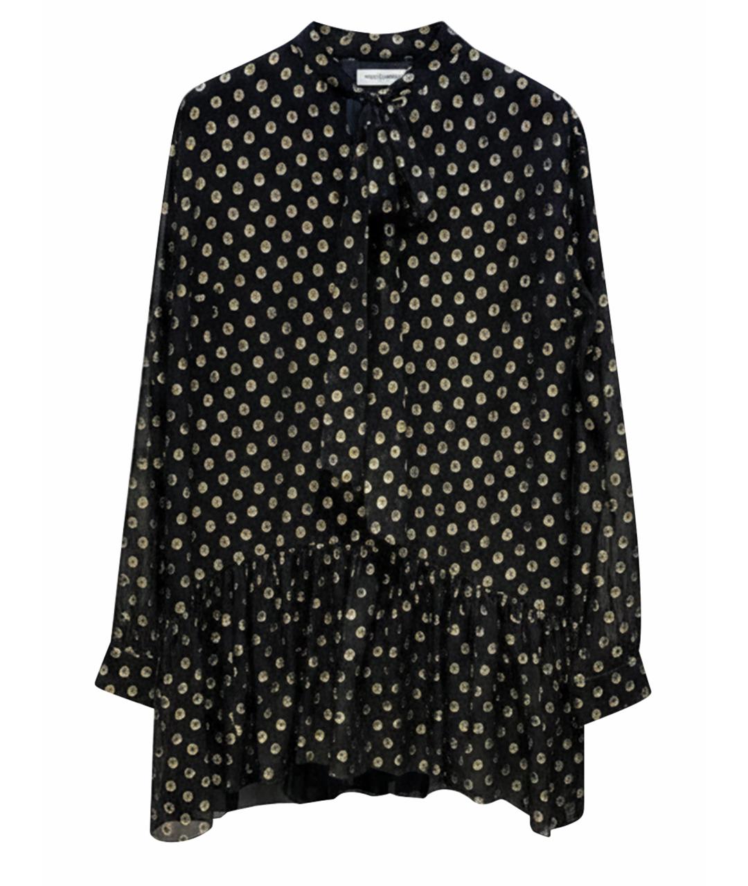 SAINT LAURENT Черное повседневное платье, фото 1