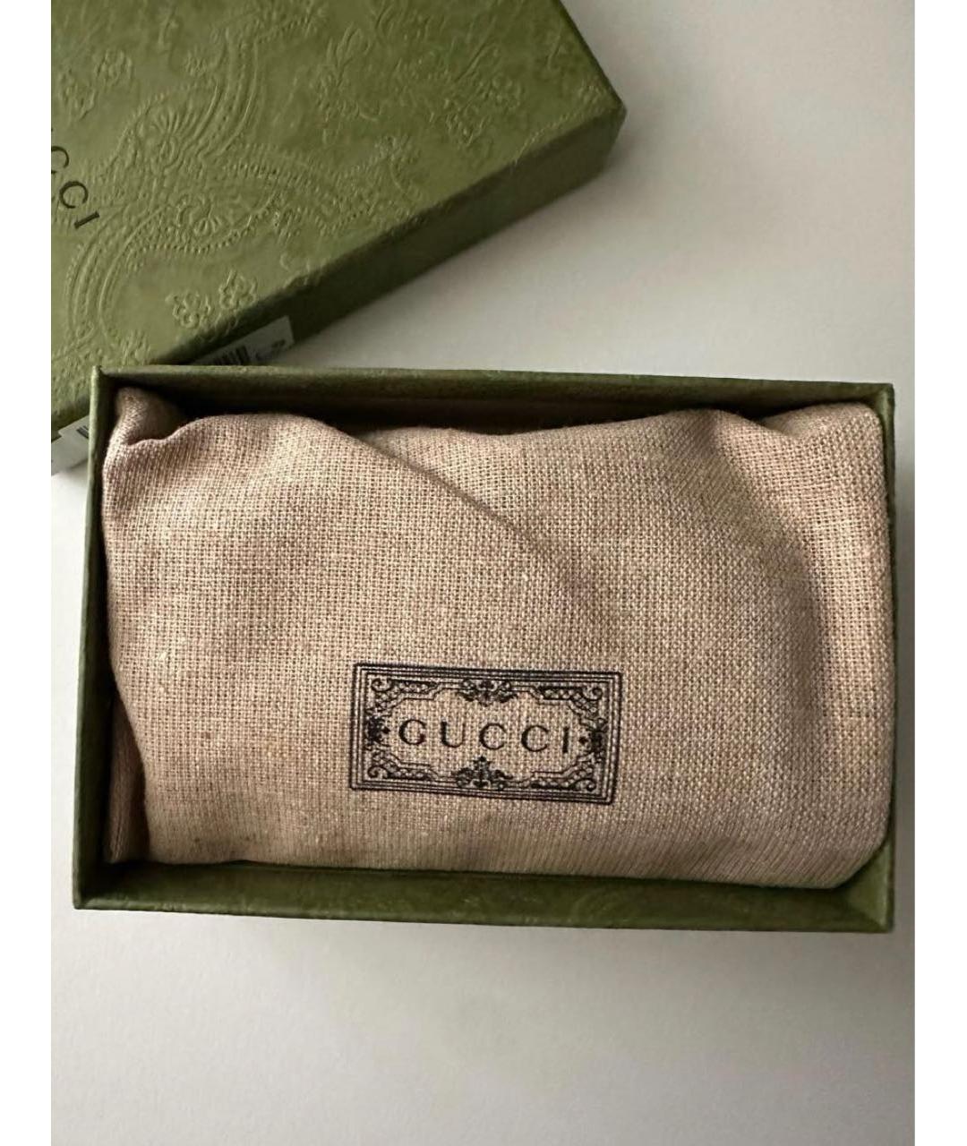 GUCCI Бежевая ключница, фото 4