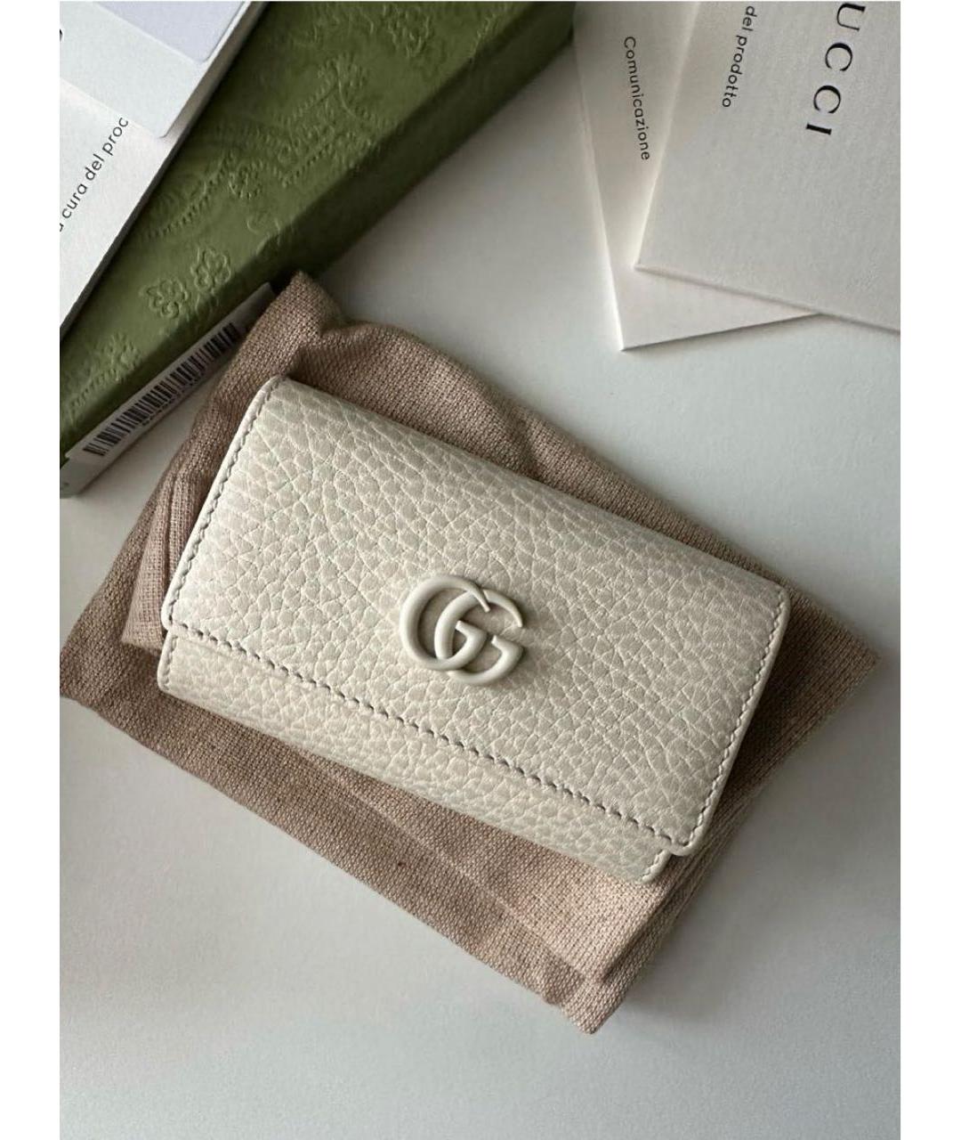 GUCCI Бежевая ключница, фото 2