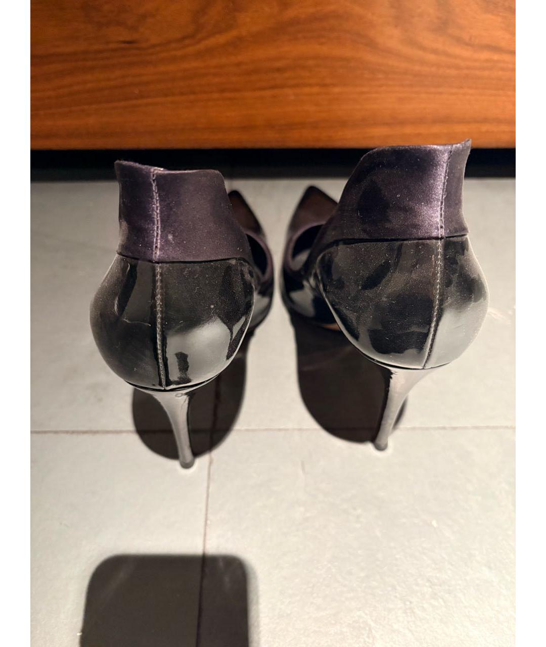 GIANVITO ROSSI Черные туфли из лакированной кожи, фото 2