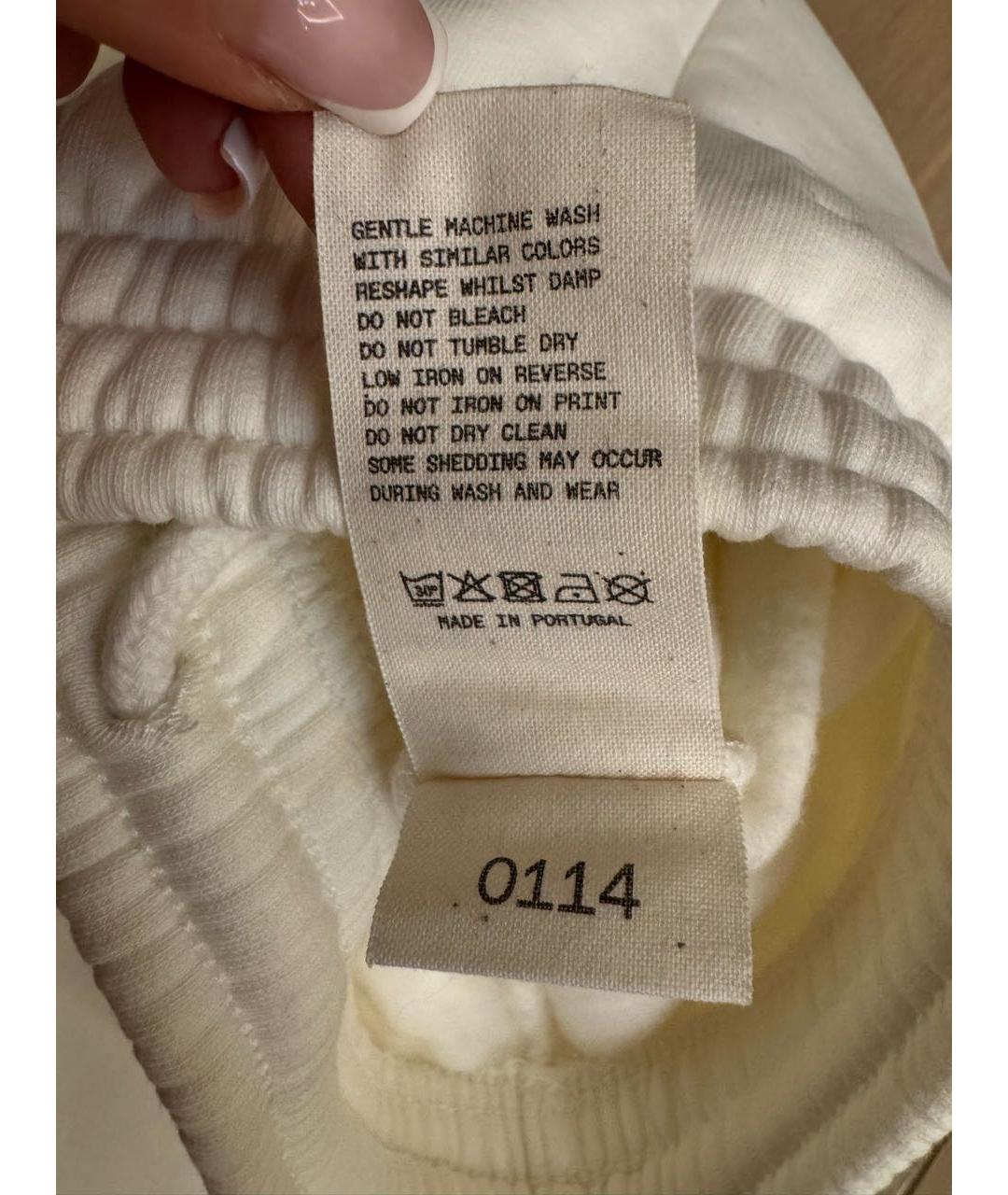 THE PANGAIA Белый хлопковый спортивные костюмы, фото 6