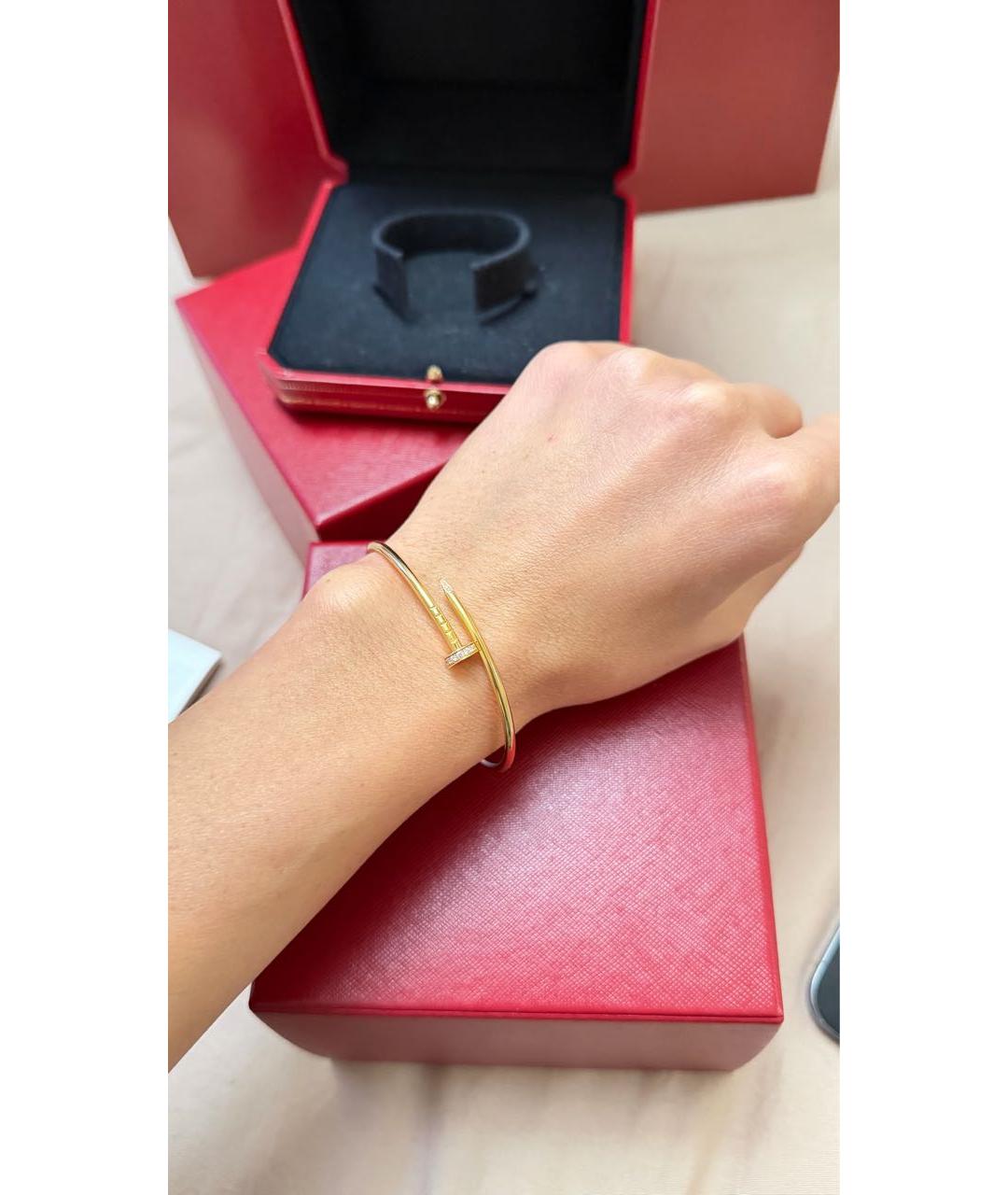 CARTIER Золотой браслет из желтого золота, фото 3