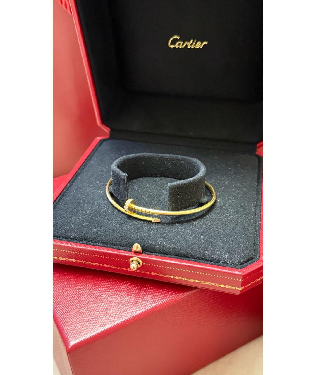 CARTIER Золотой браслет из желтого золота, фото 2