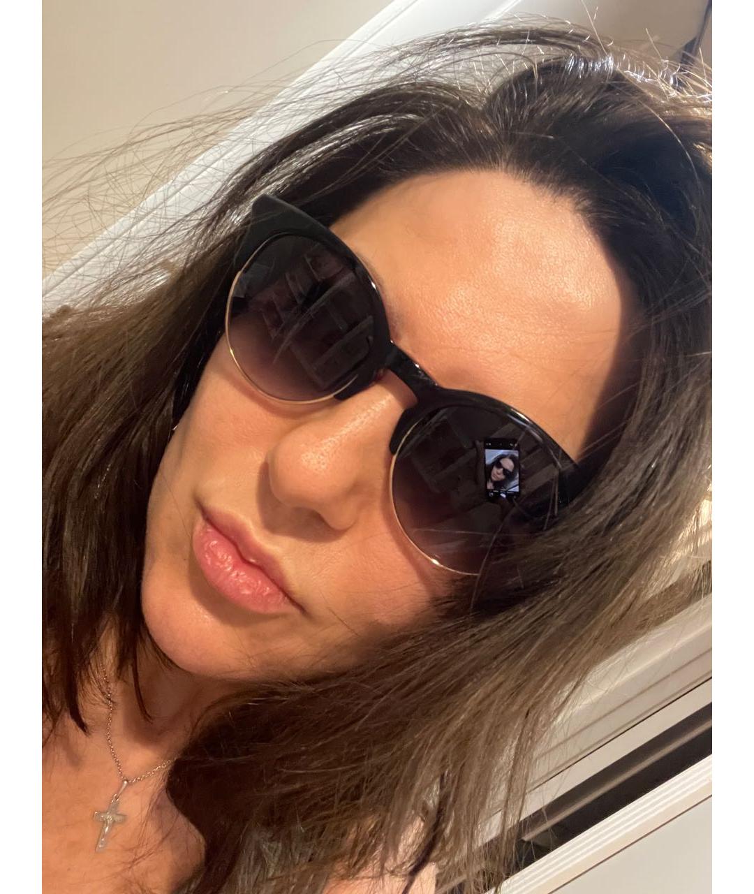 DITA Черные пластиковые солнцезащитные очки, фото 5