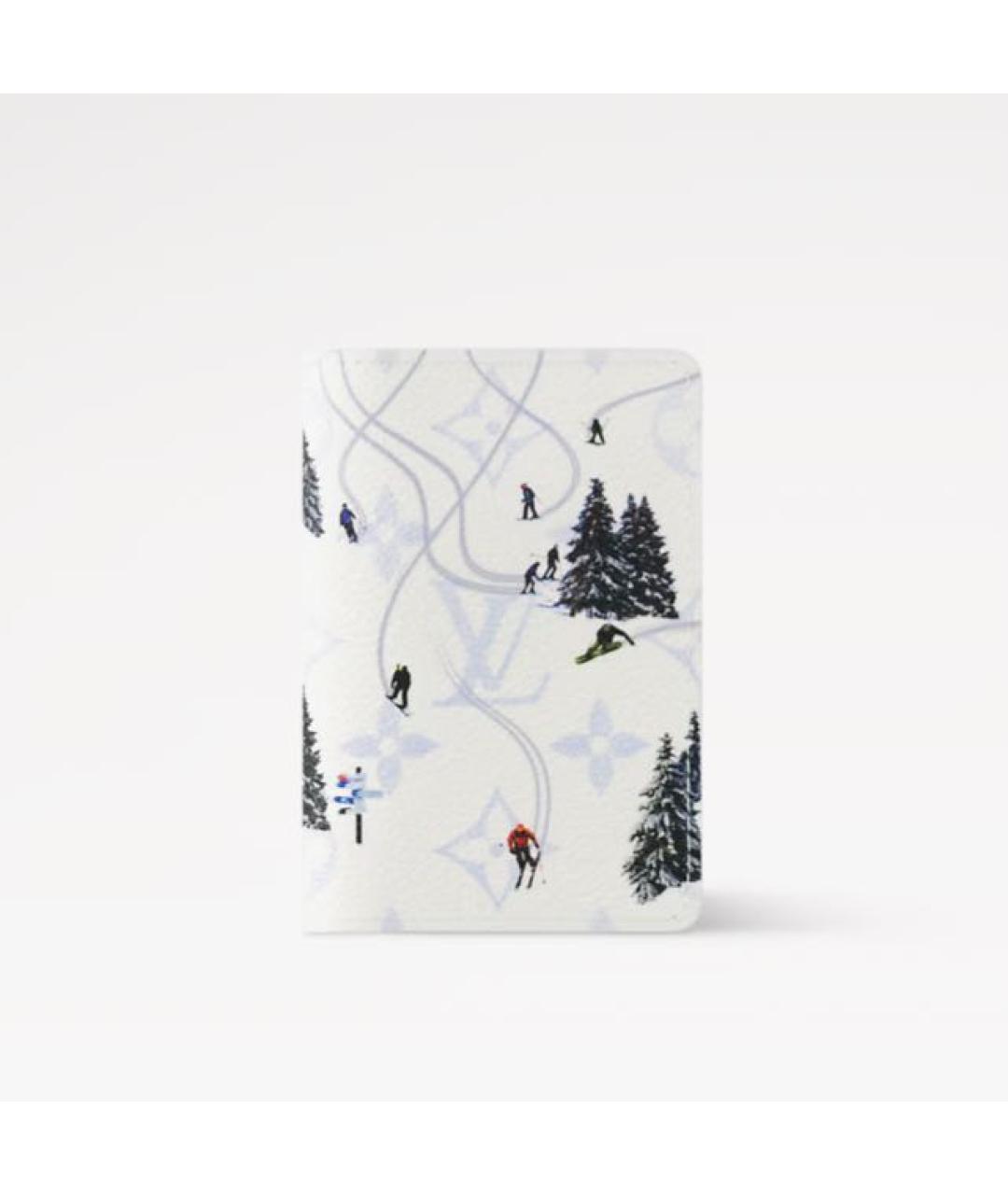 LOUIS VUITTON Белый кардхолдер, фото 4