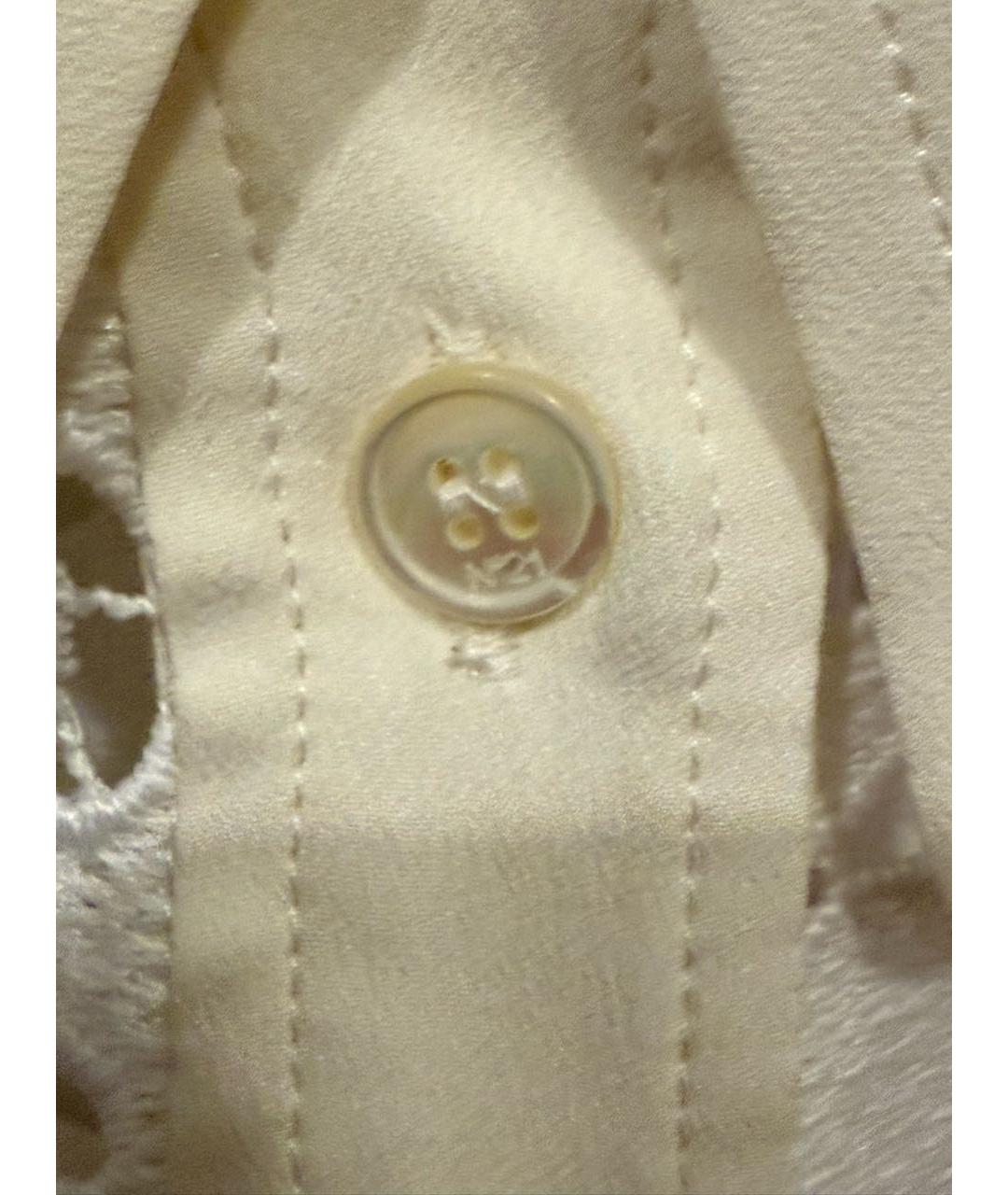 NO. 21 Белая кружевная блузы, фото 5