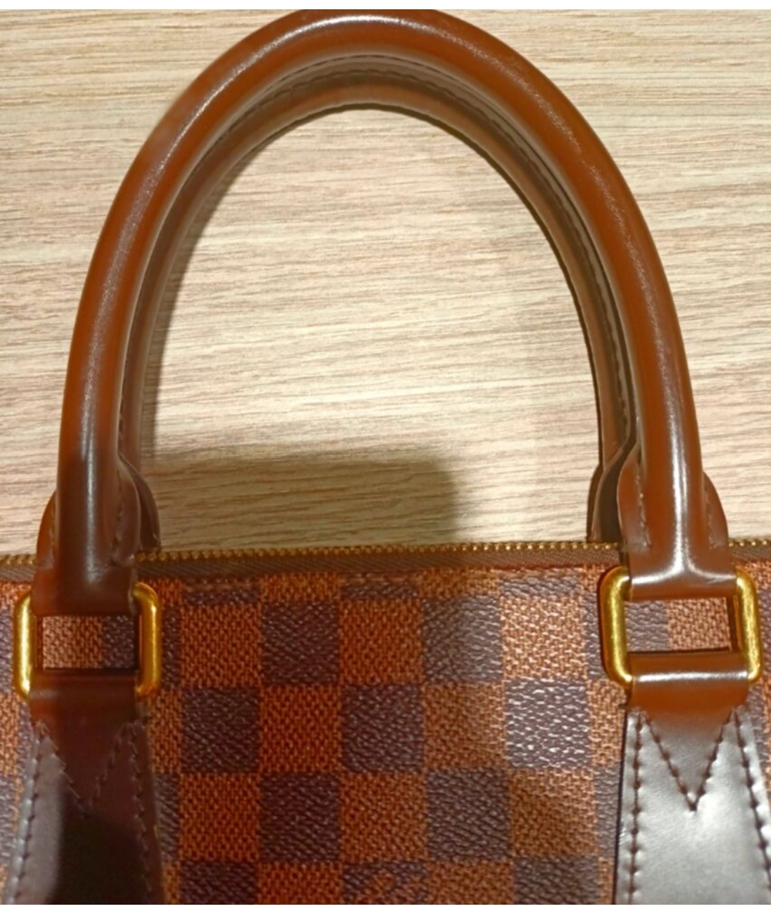 LOUIS VUITTON PRE-OWNED Коричневый портфель, фото 9