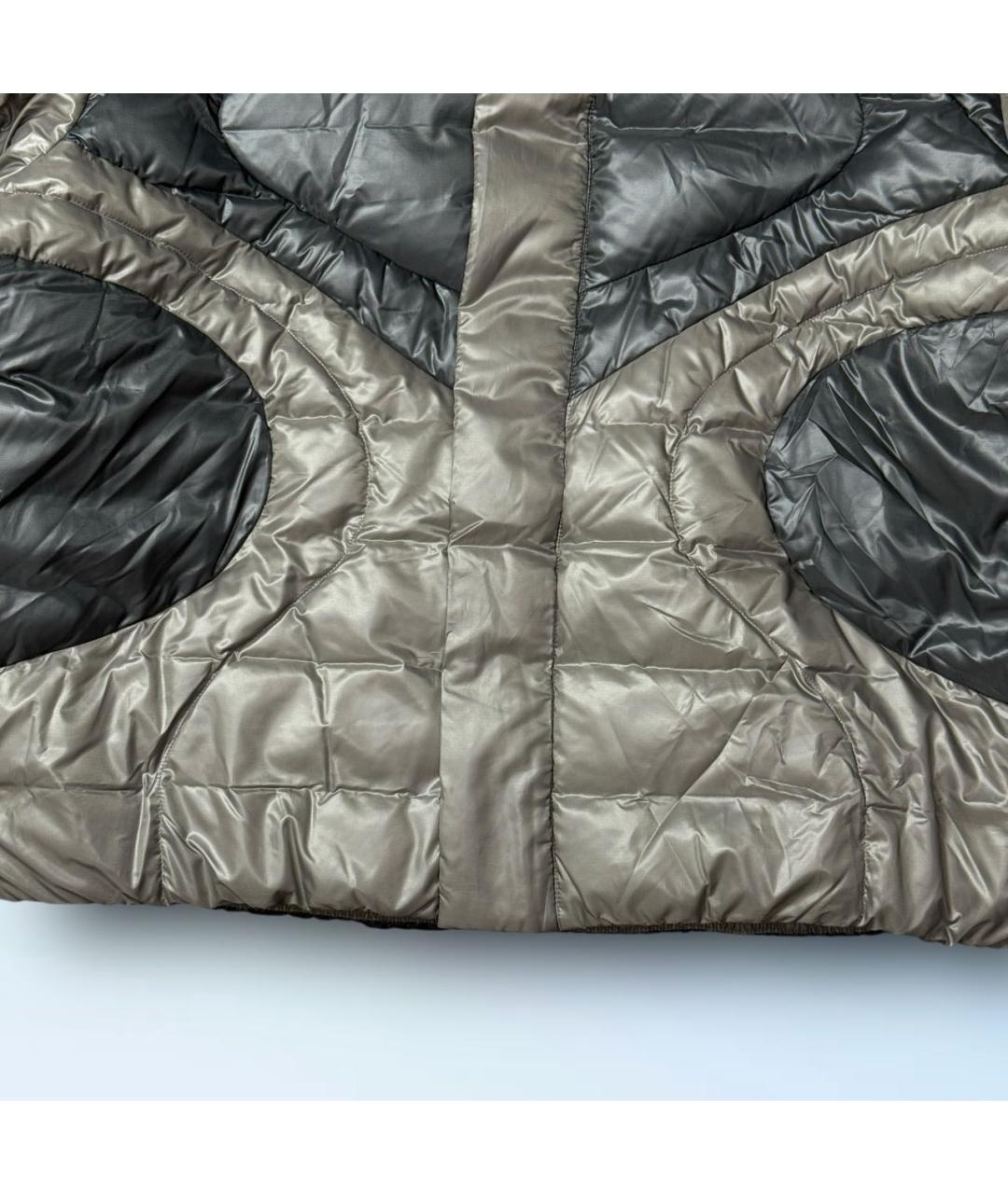 NIKE Антрацитовый полиэстеровый пуховик, фото 5