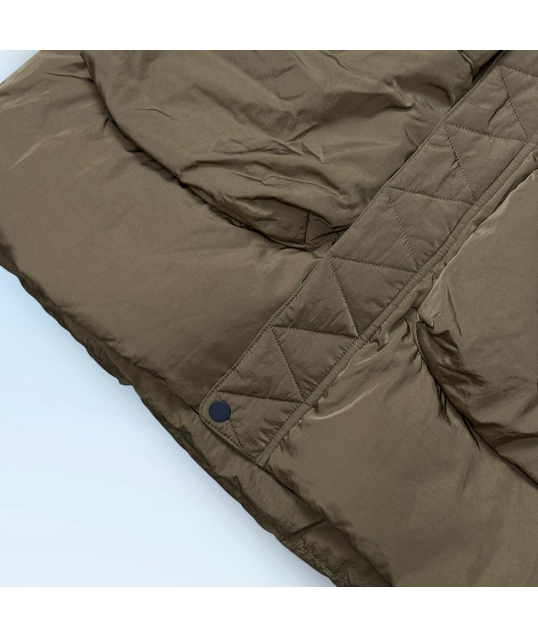 JORDAN Коричневая полиэстеровая парка, фото 5