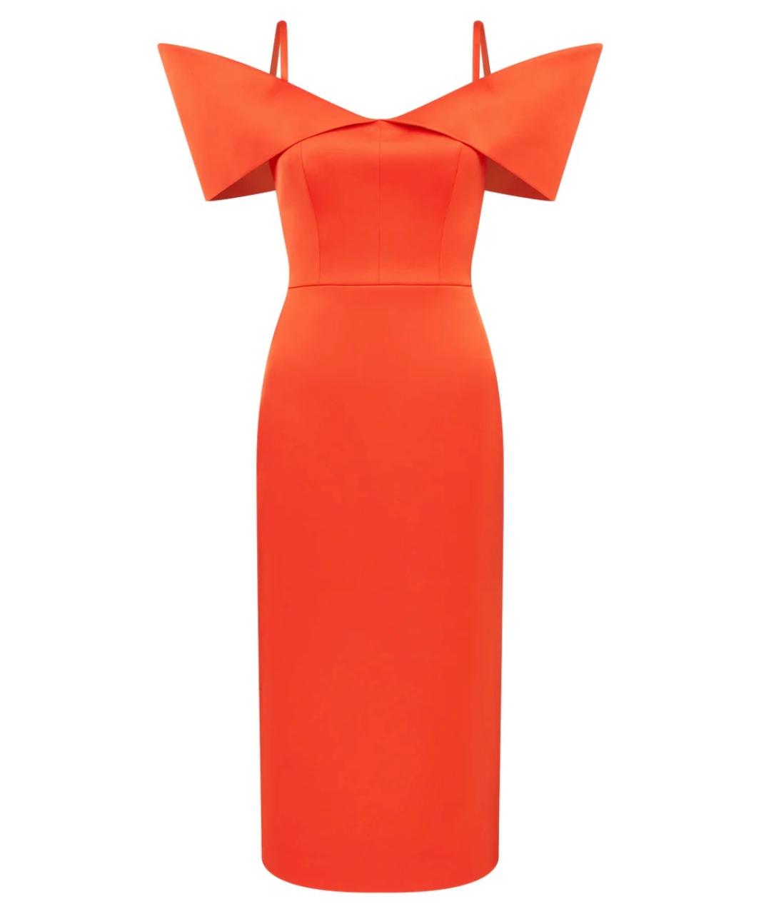 DAVID KOMA Красное коктейльное платье, фото 6