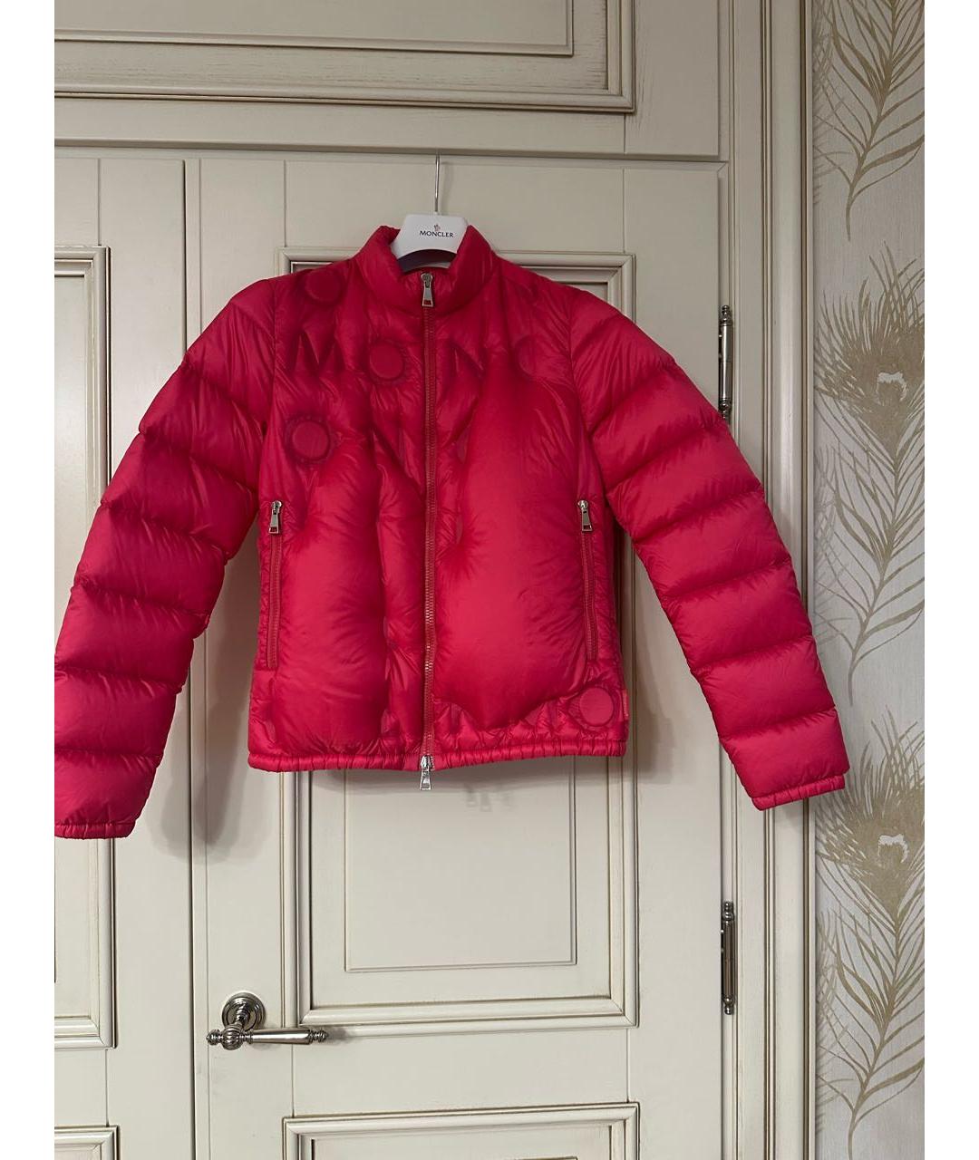 MONCLER Фуксия куртка, фото 6