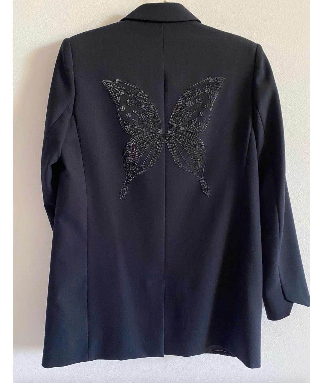 ZADIG & VOLTAIRE Темно-синий полиэстеровый жакет/пиджак, фото 2
