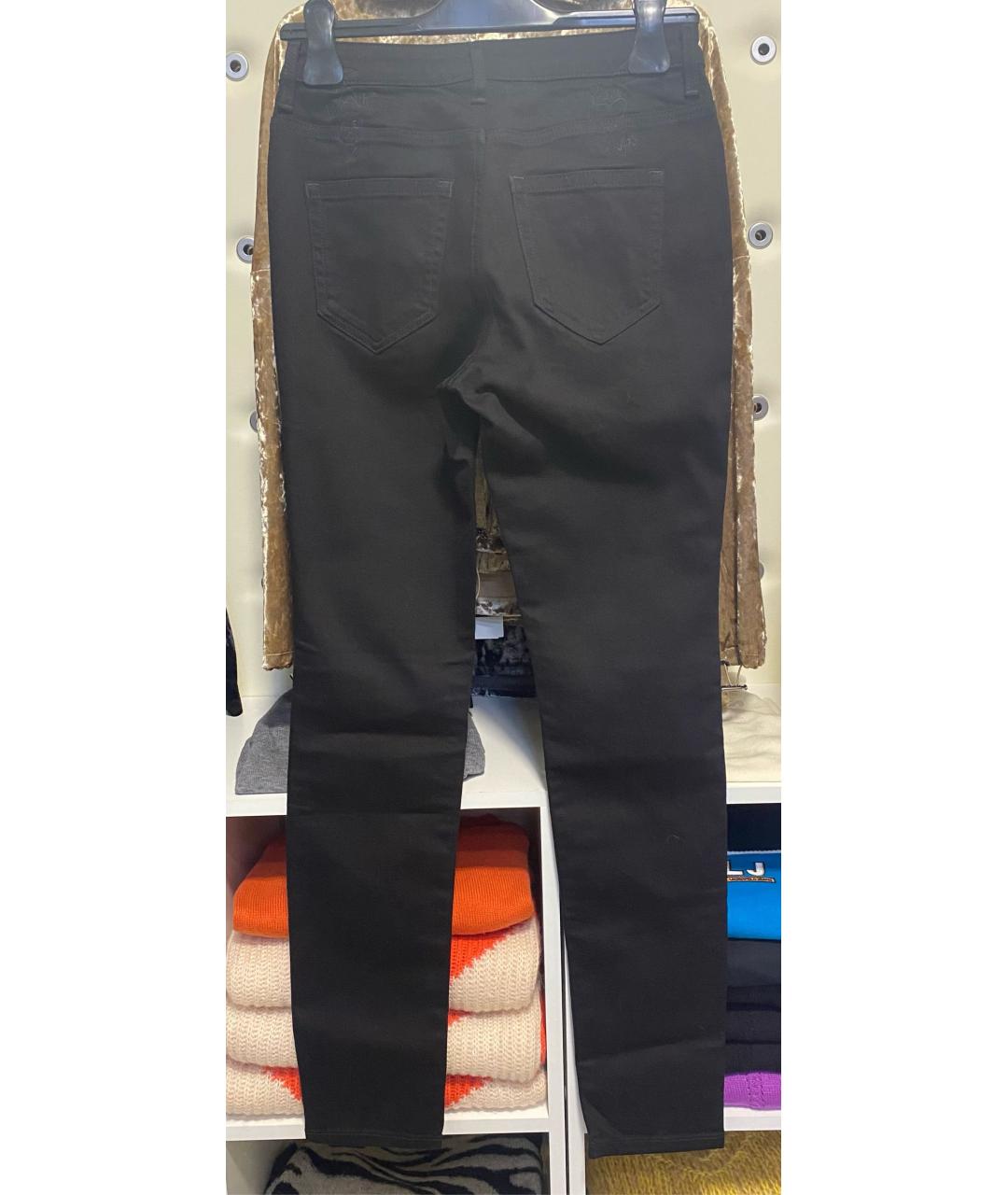 VIVIENNE WESTWOOD Черные джинсы слим, фото 2