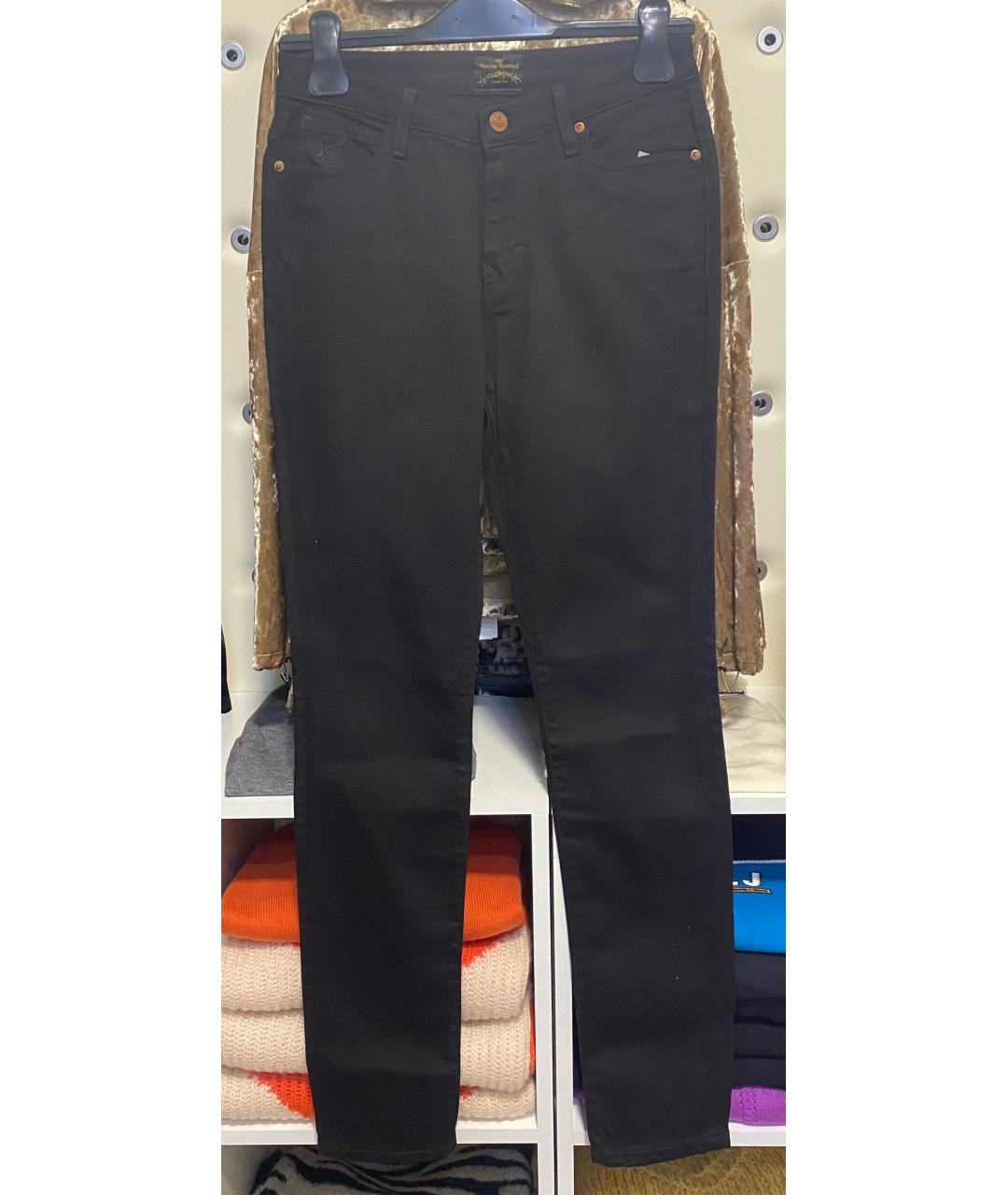 VIVIENNE WESTWOOD Черные джинсы слим, фото 5