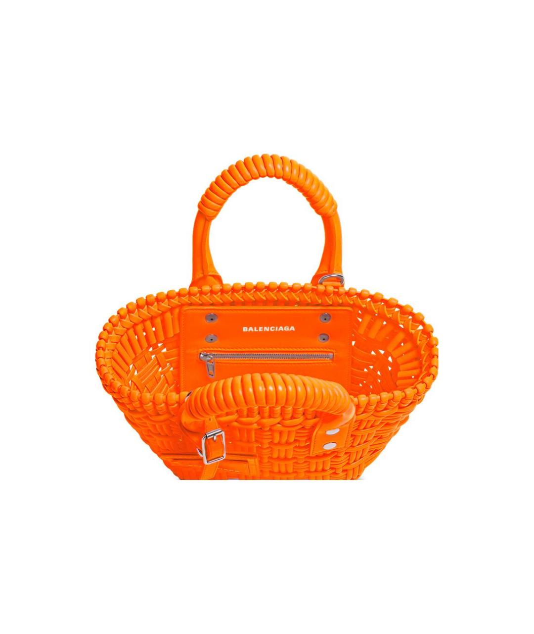 BALENCIAGA Оранжевая сумка через плечо, фото 5