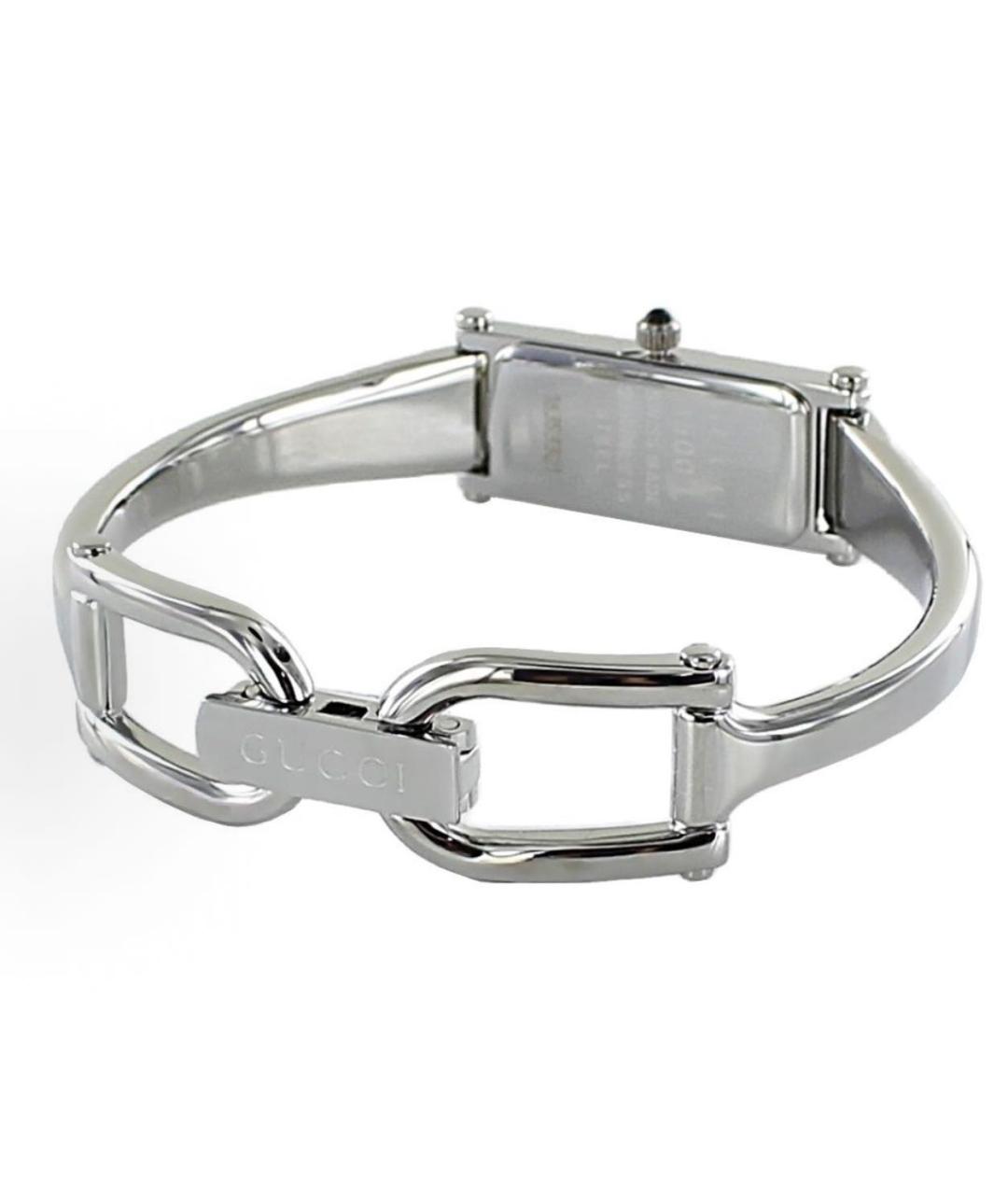 GUCCI Серебряные стальные часы, фото 2