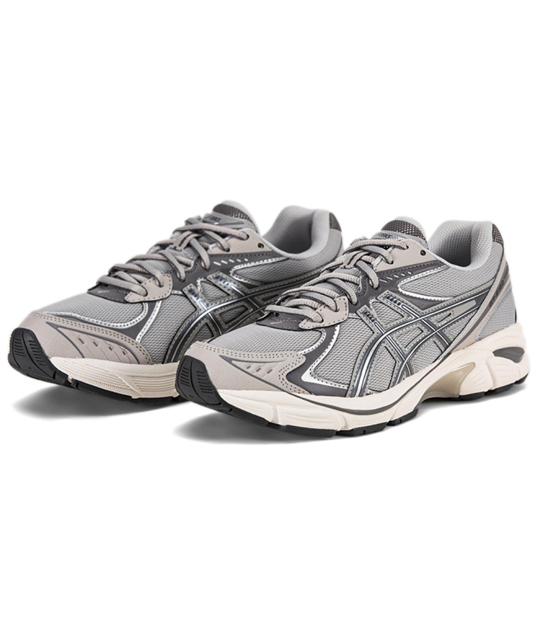 ASICS Серые синтетические кроссовки, фото 3