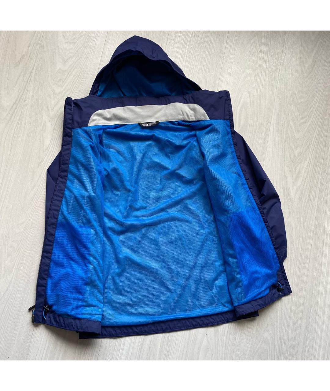 THE NORTH FACE Синяя полиамидовая куртка, фото 4