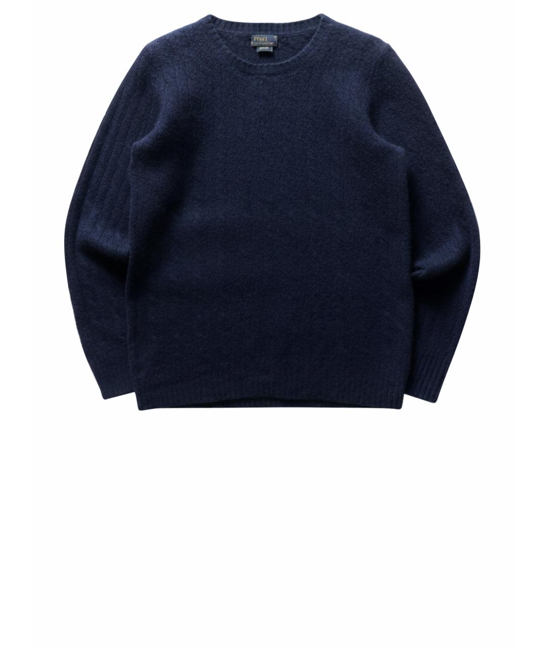 POLO RALPH LAUREN Темно-синий кашемировый джемпер / свитер, фото 1