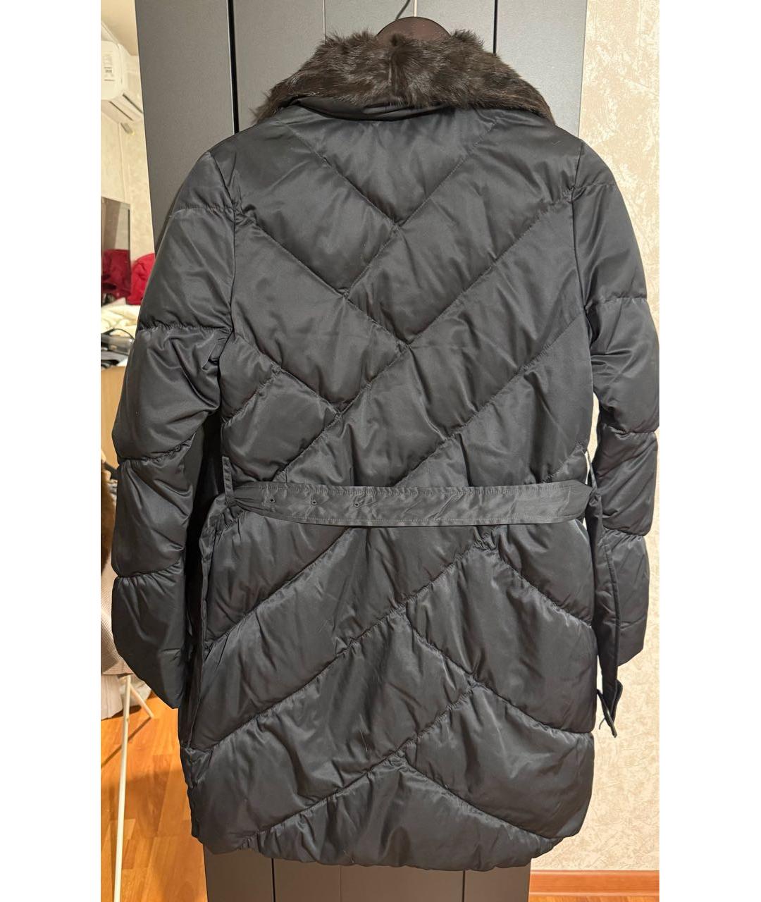 PAUL SMITH Черный полиэстеровый пуховик, фото 2