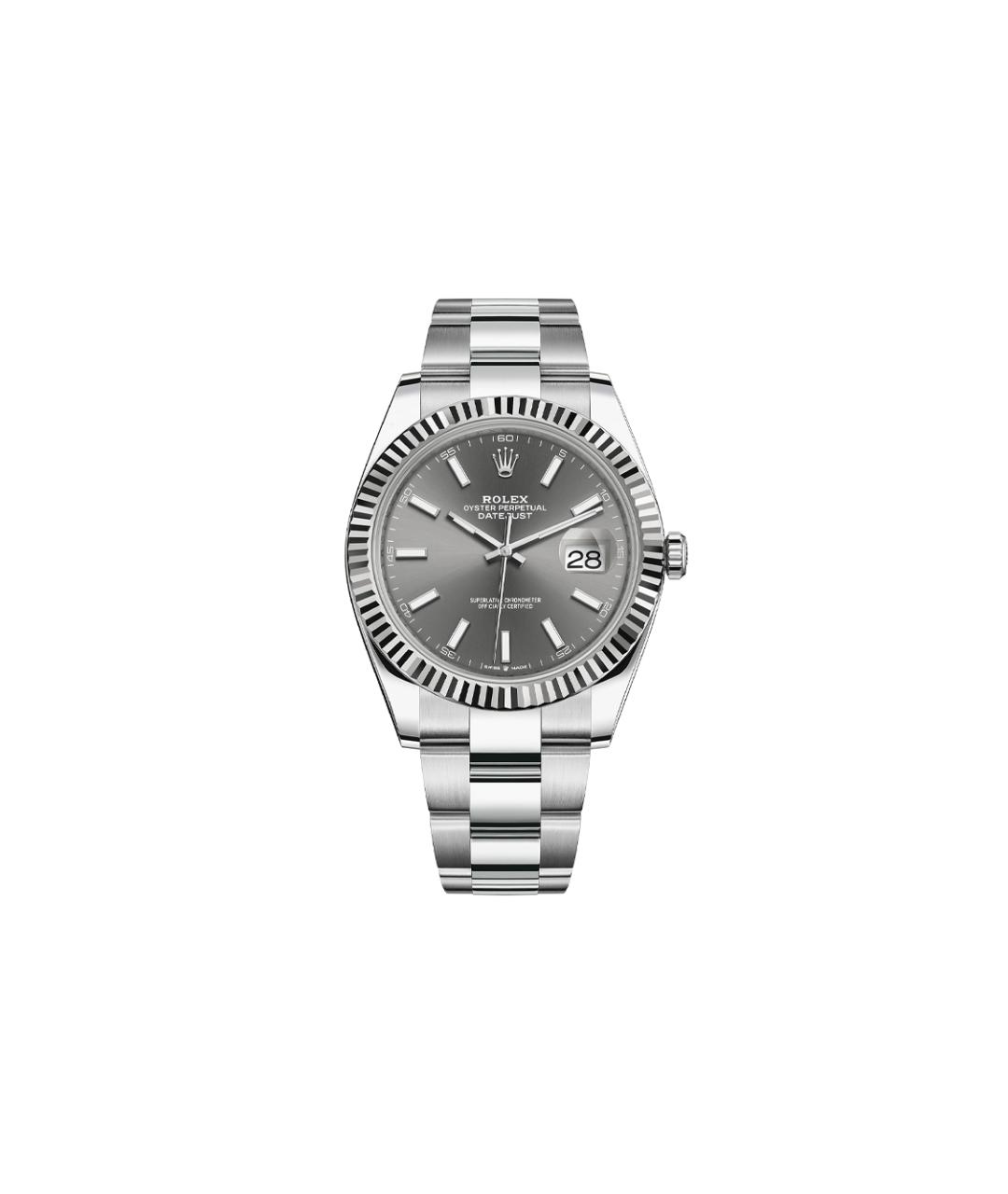 ROLEX Часы из белого золота, фото 1