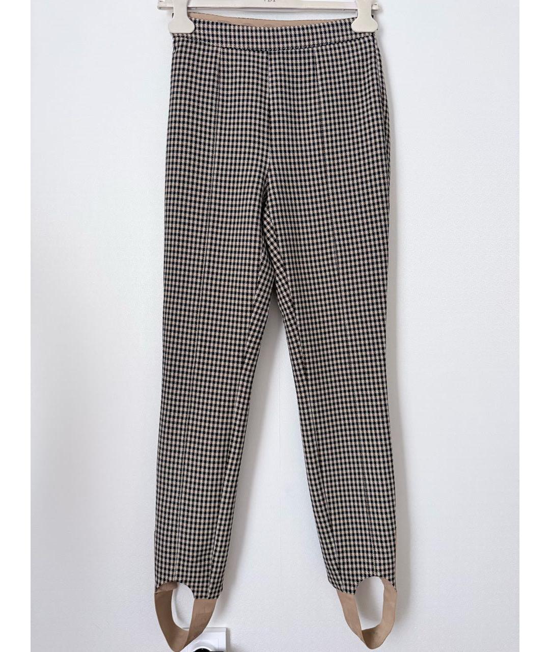 HUGO BOSS Мульти полиэстеровые брюки узкие, фото 9