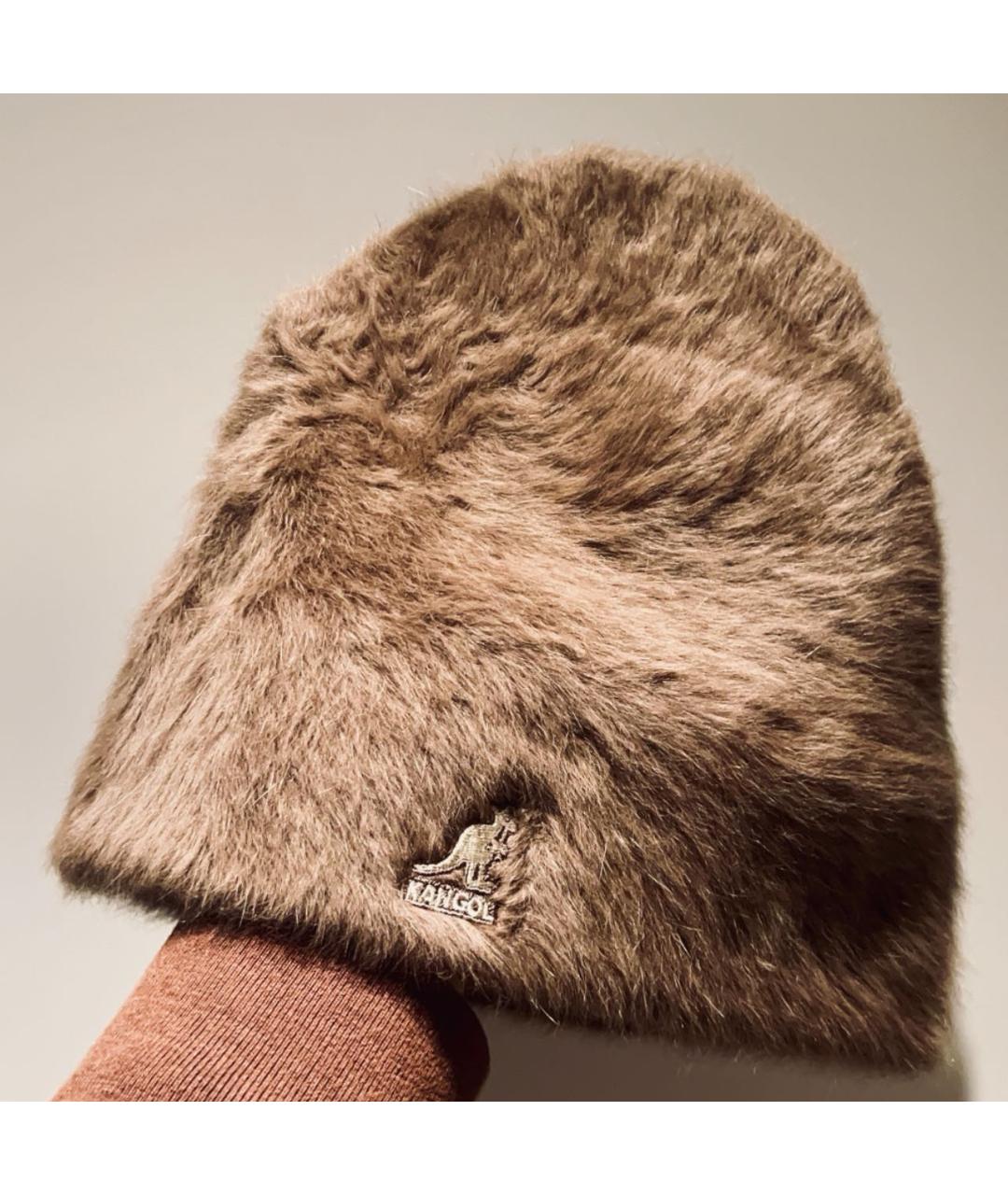 SUPREME Коричневая шапка, фото 4