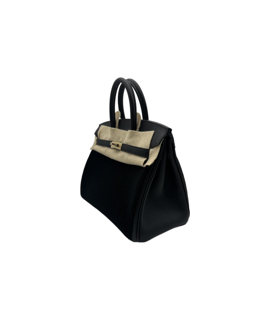 HERMES Черная сумка с короткими ручками, фото 2