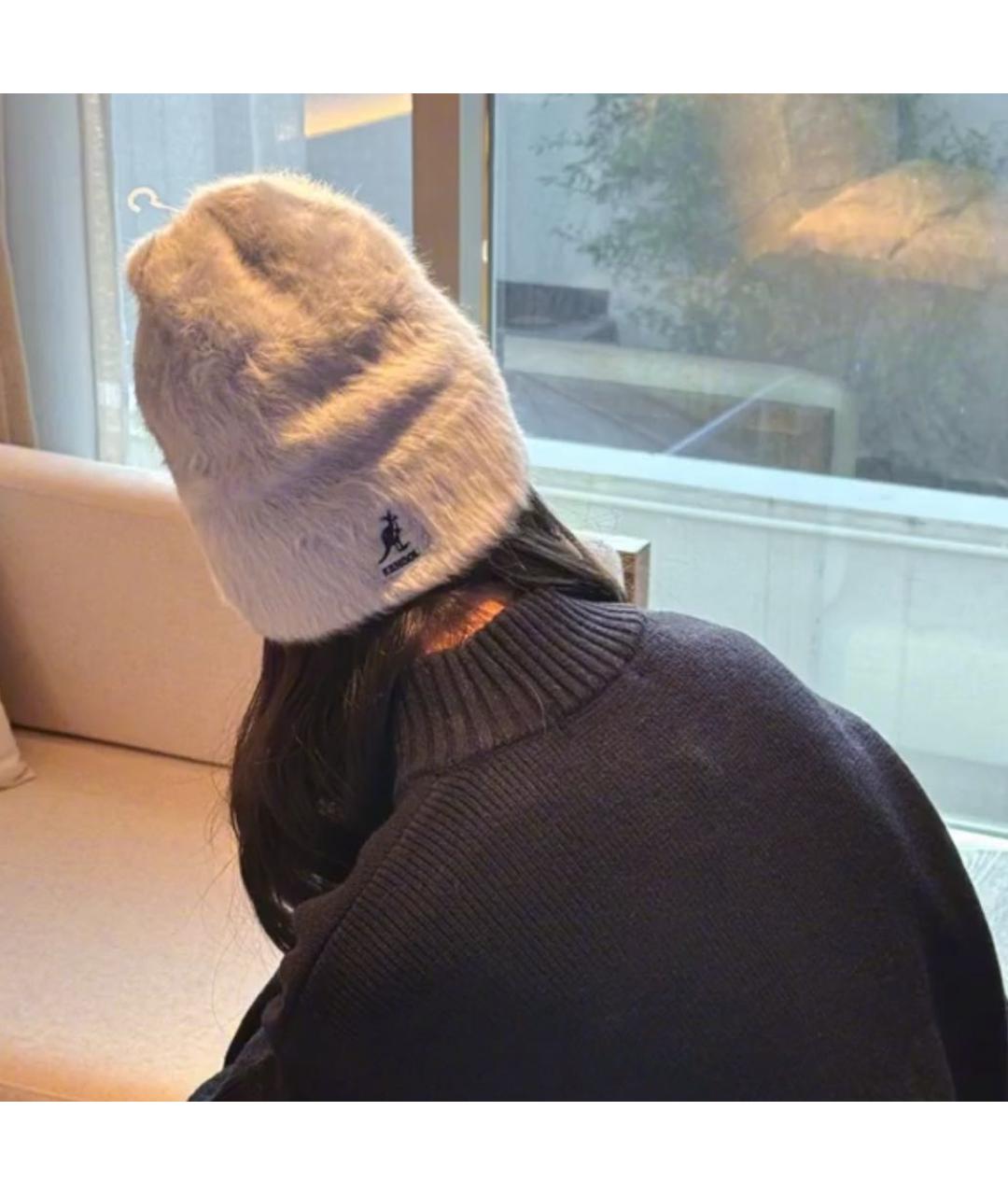 SUPREME Голубая шапка, фото 4