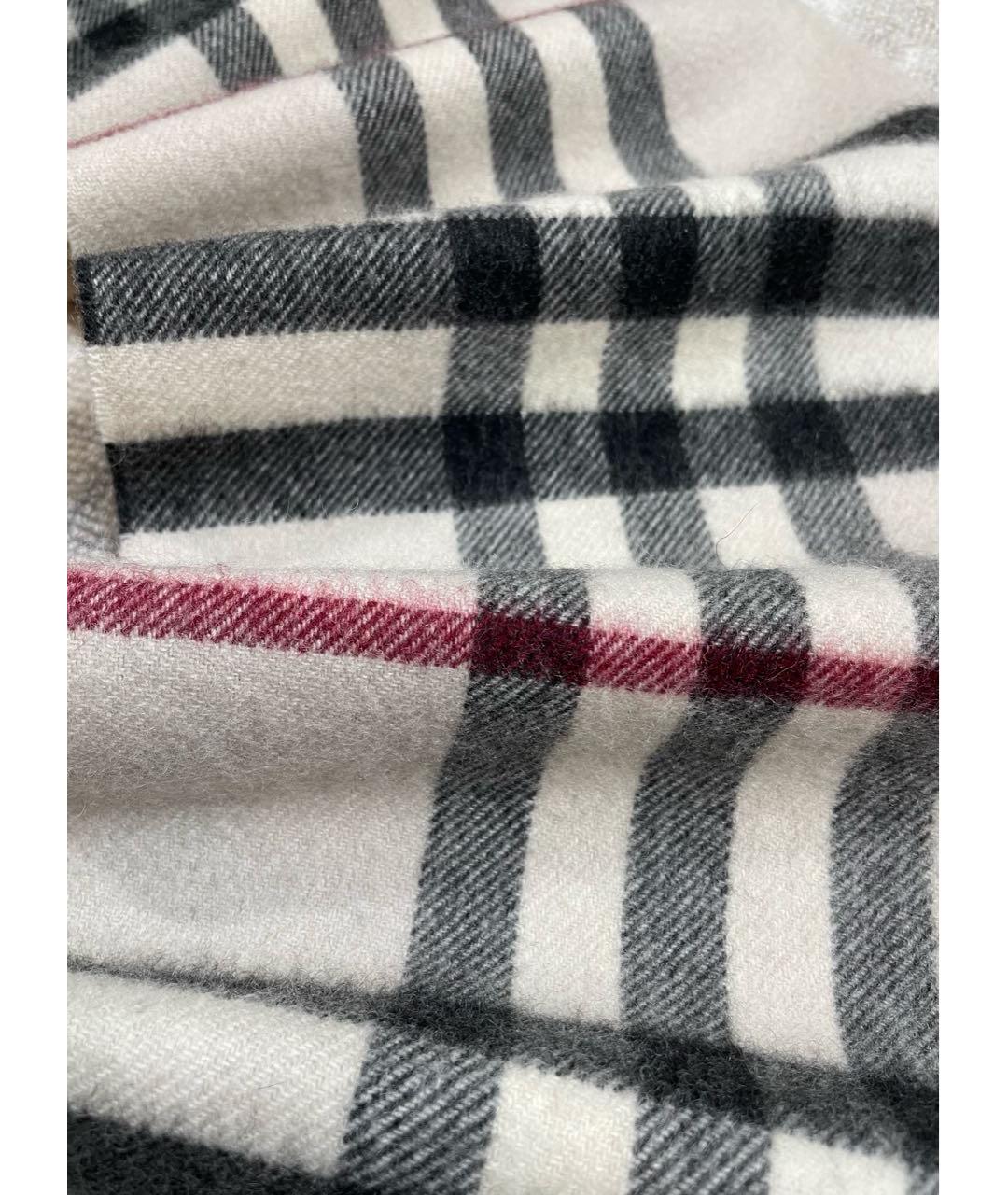 BURBERRY Бежевый кашемировый шарф, фото 3