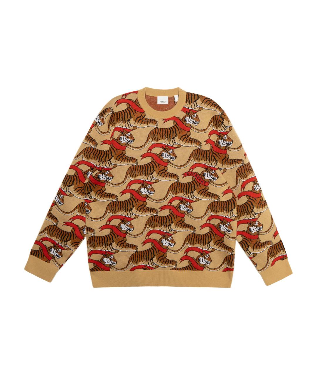 BURBERRY Мульти джемпер / свитер, фото 1