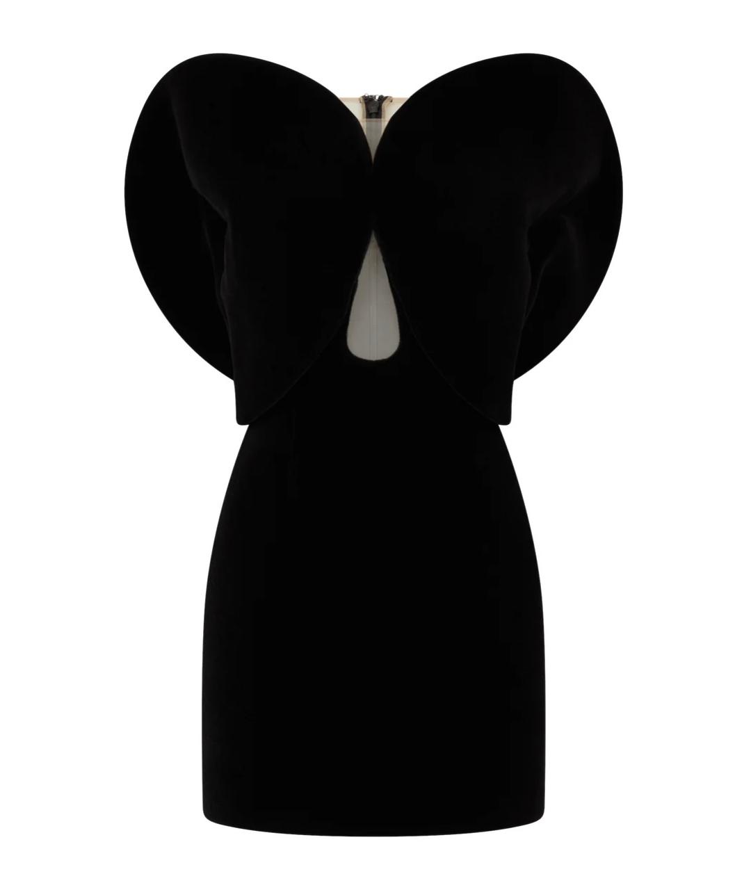 DAVID KOMA Черное коктейльное платье, фото 1