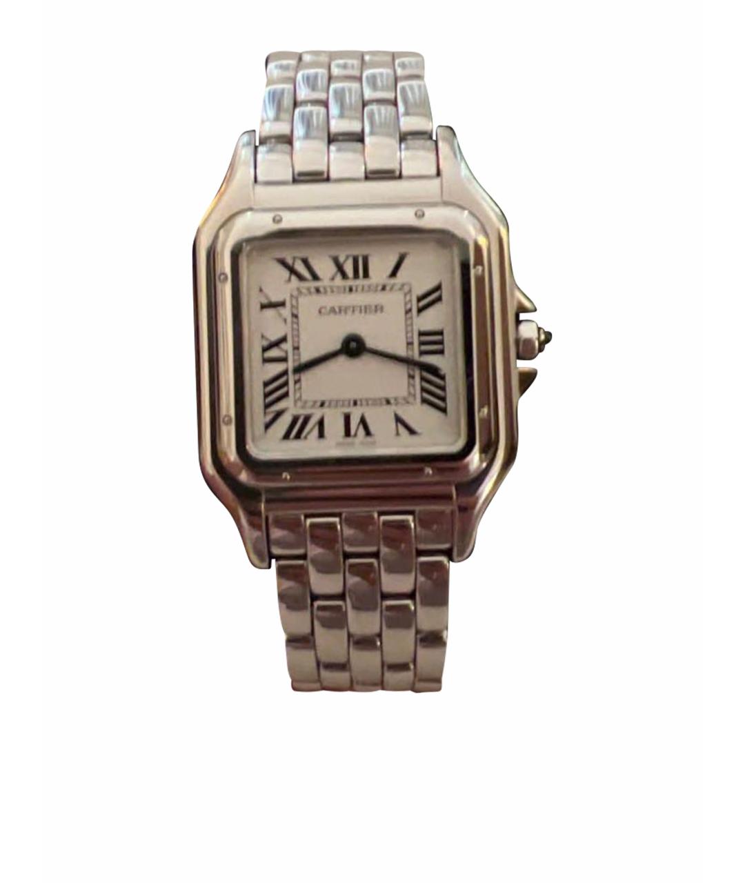 CARTIER Серебряные часы из белого золота, фото 1