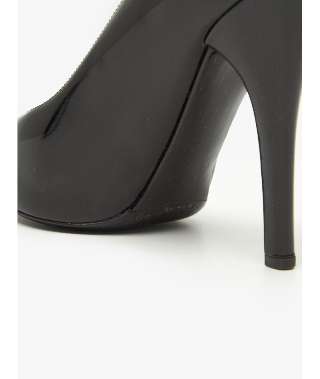 DOLCE&GABBANA Черные туфли из лакированной кожи, фото 5