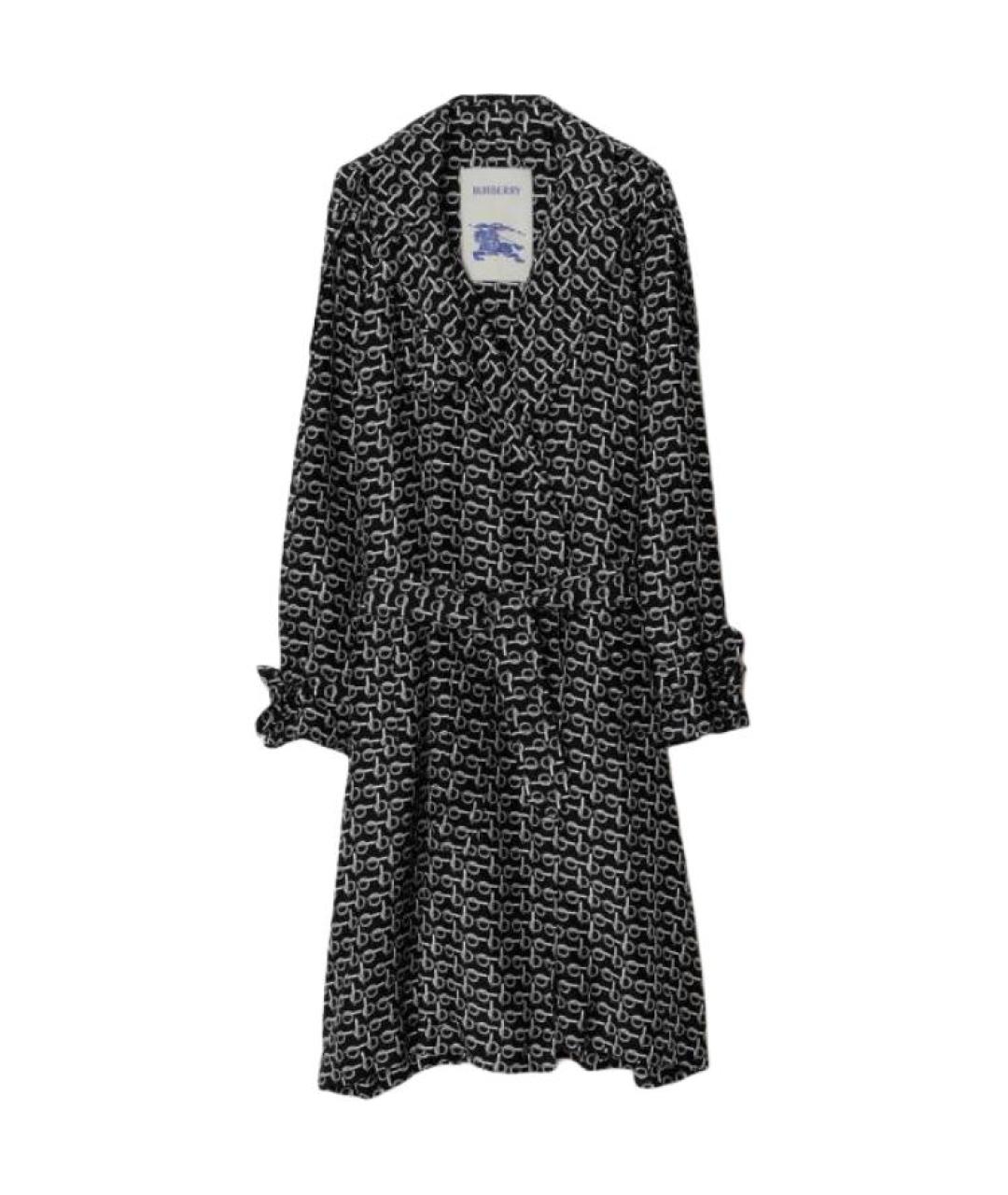 BURBERRY Черный тренч / плащ, фото 1
