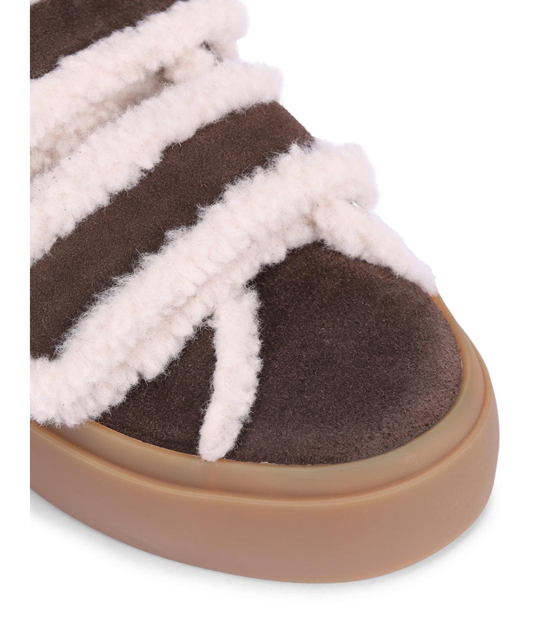 INUIKII Коричневые замшевые кеды, фото 5