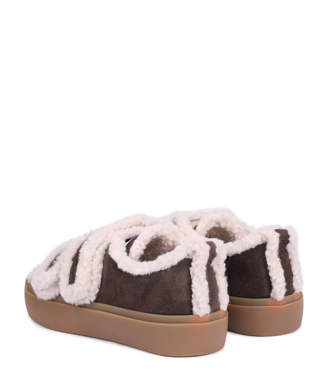 INUIKII Коричневые замшевые кеды, фото 2