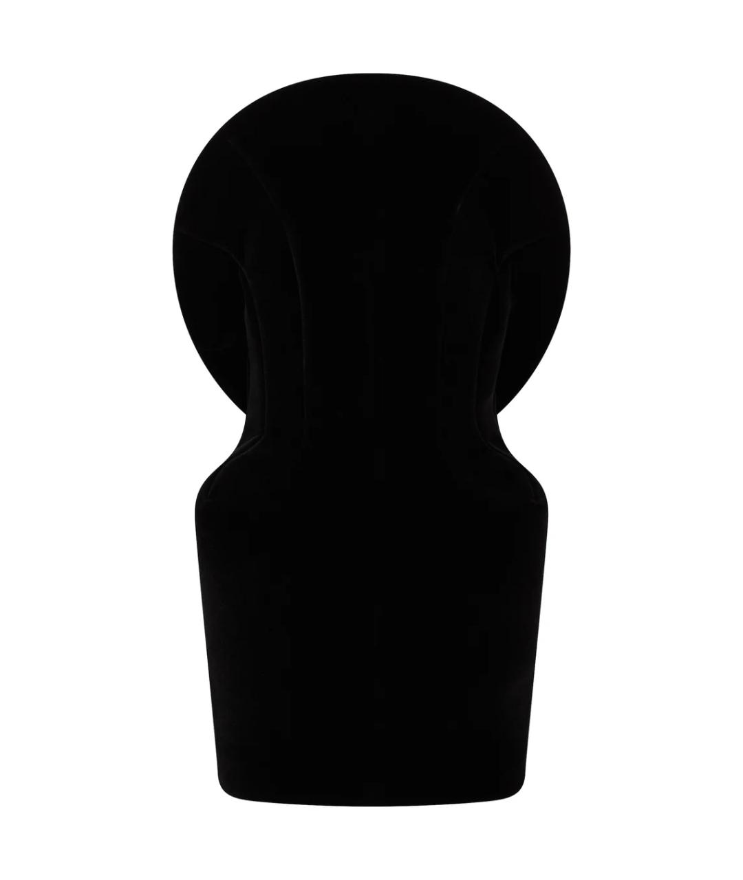 DAVID KOMA Черное коктейльное платье, фото 1